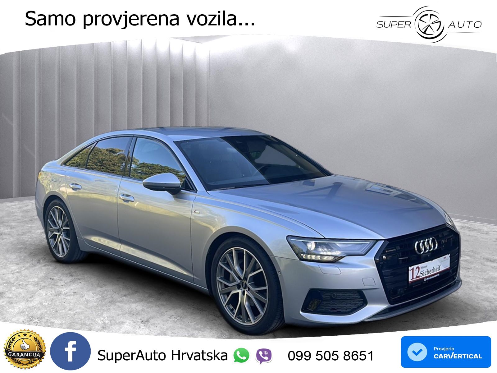 Audi A6 45 TFSI (265 KS) quattro ultra S tronic S line LED+GR SJED+ACC
