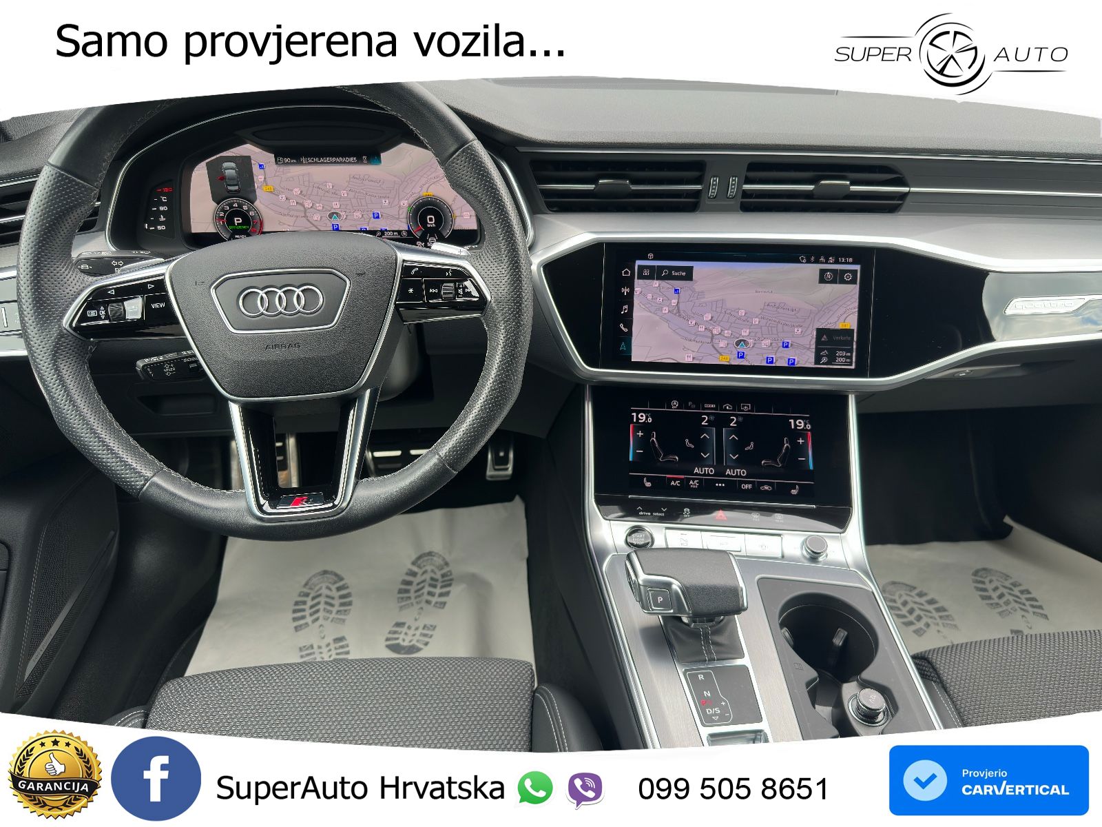 Audi A6 45 TFSI (265 KS) quattro ultra S tronic S line LED+GR SJED+ACC