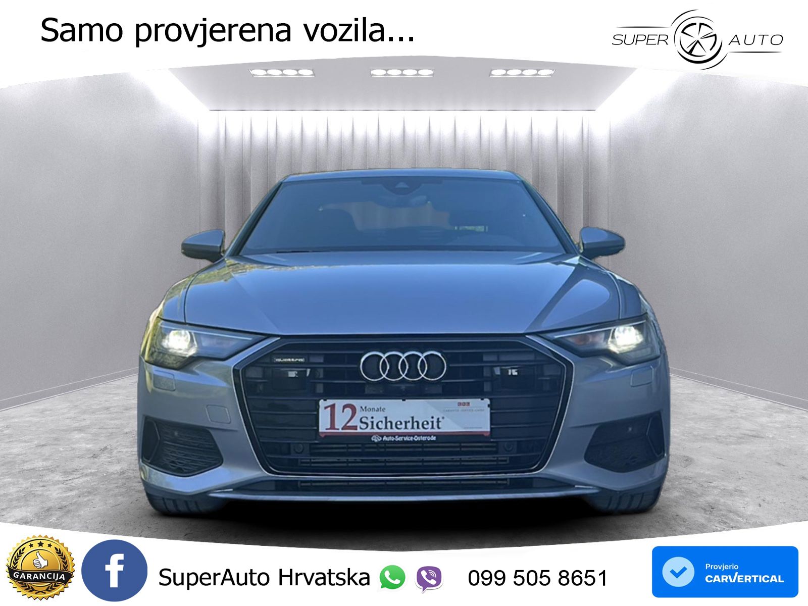 Audi A6 45 TFSI (265 KS) quattro ultra S tronic S line LED+GR SJED+ACC