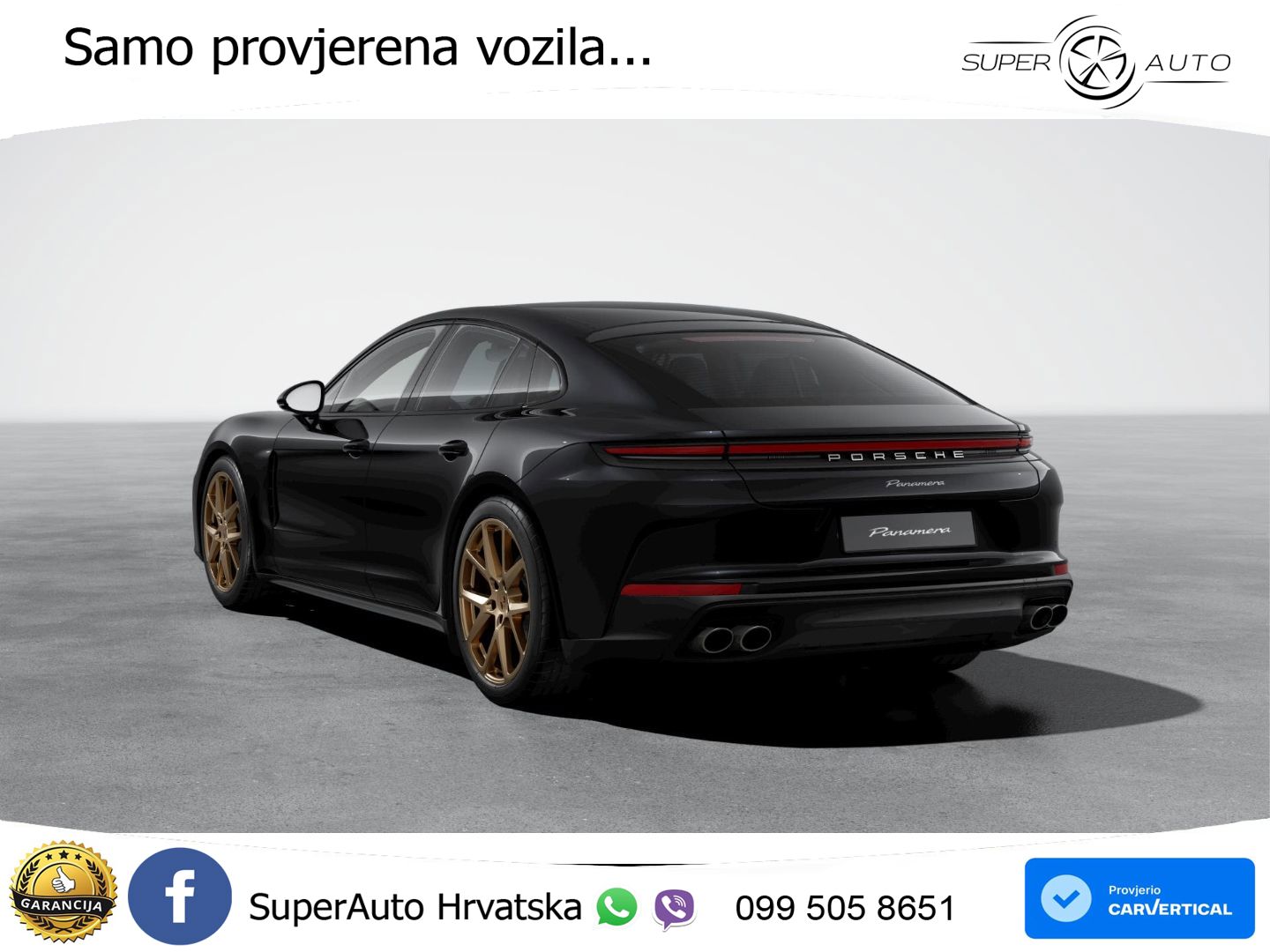 Porsche Panamera 2.9 V6 (353 KS) PDK ZRAČNI+ACC+GR SJED+KAM+PANO