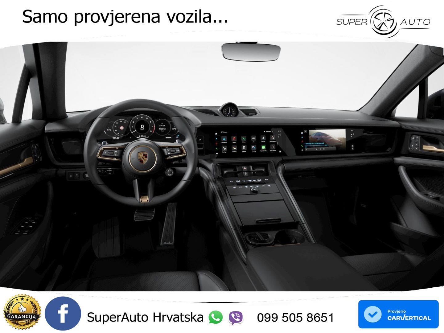 Porsche Panamera 2.9 V6 (353 KS) PDK ZRAČNI+ACC+GR SJED+KAM+PANO