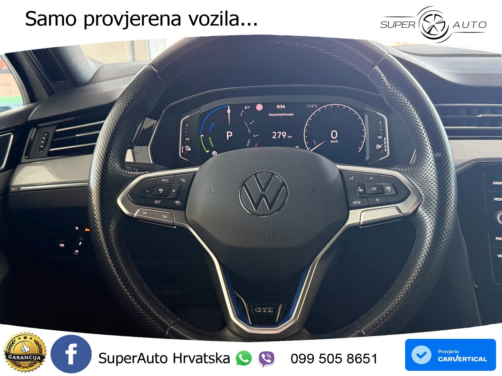 Volkswagen Passat Variant GTE 1.4 TSI (218 KS) DSG LED+GR SJED+ACC