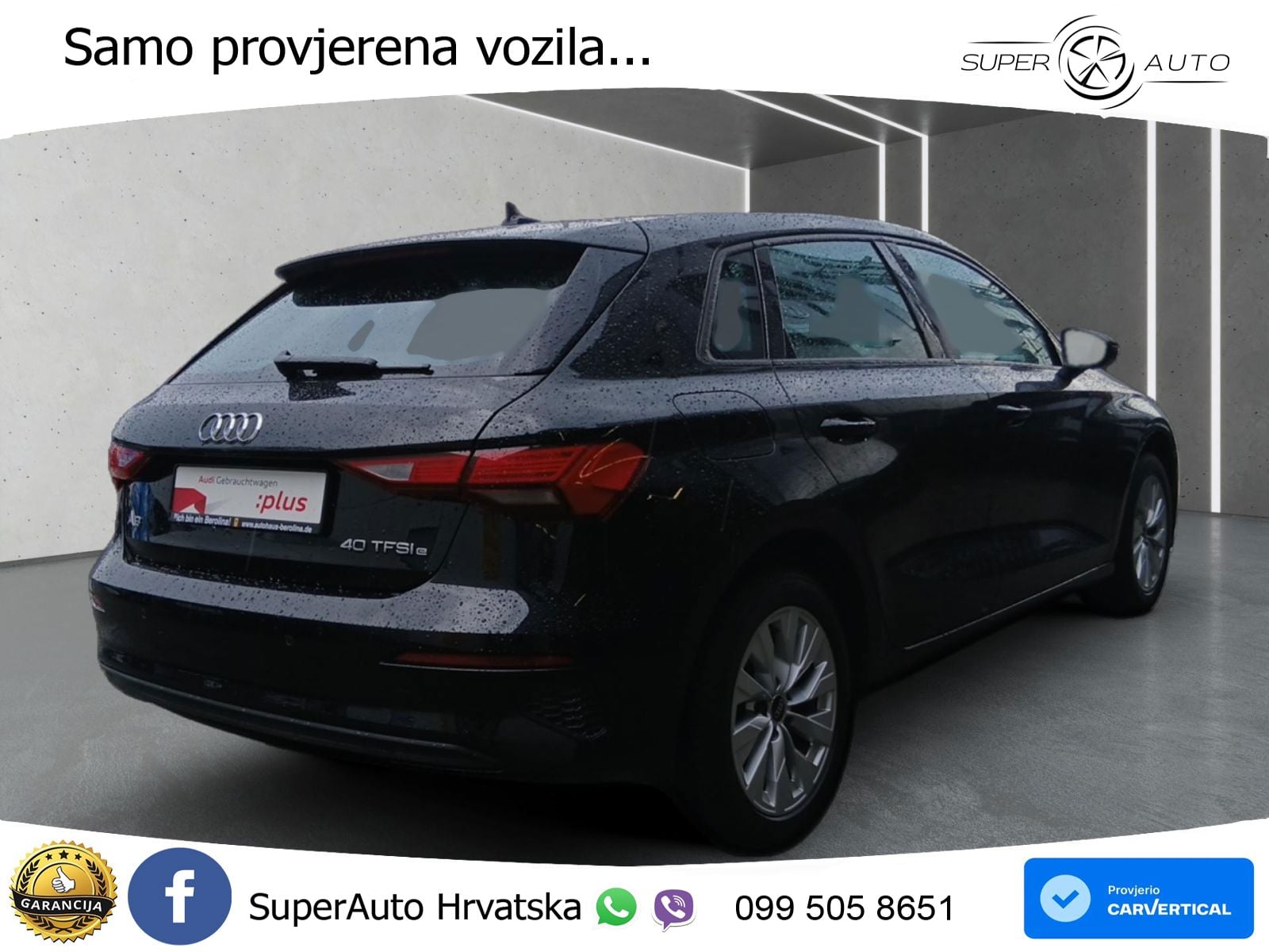 Audi A3 40 TFSIe (204 KS) S tronic LED+GR SJED+ACC