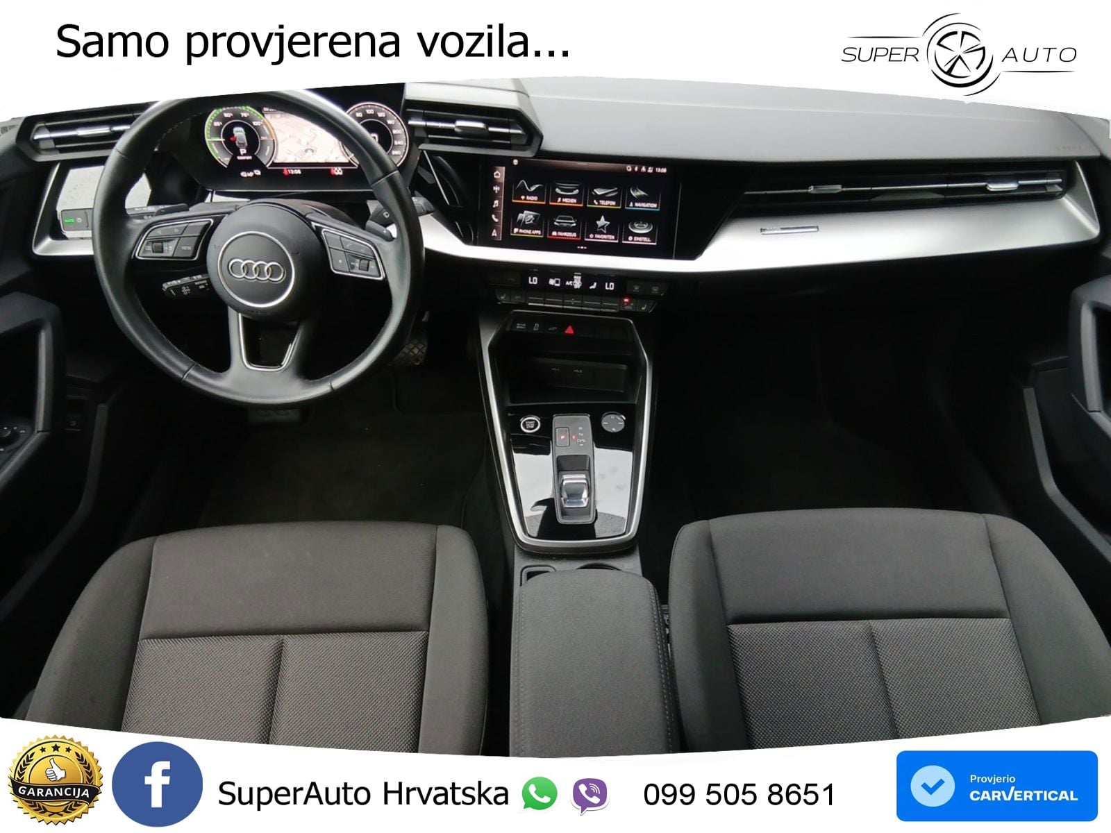 Audi A3 40 TFSIe (204 KS) S tronic LED+GR SJED+ACC