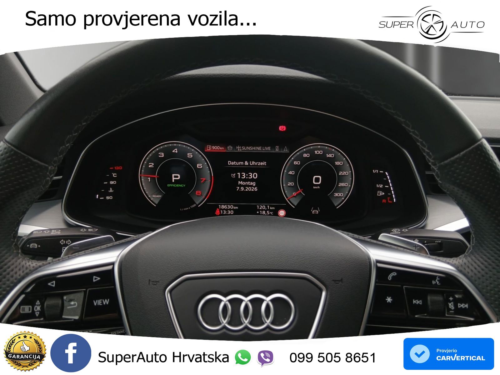 Audi A6 45 TFSI (265 KS) quattro ultra S tronic S line LED+GR SJED+ACC