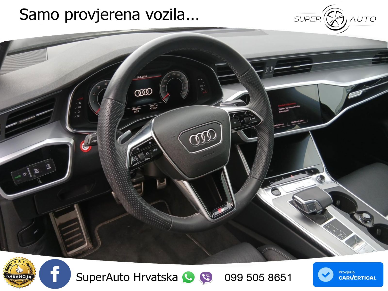 Audi A6 45 TFSI (265 KS) quattro ultra S tronic S line LED+GR SJED+ACC