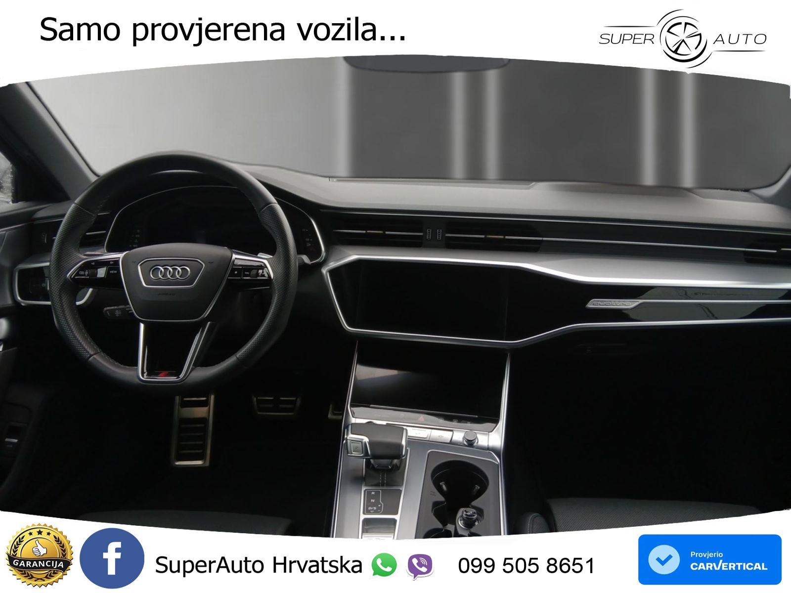 Audi A6 45 TFSI (265 KS) quattro ultra S tronic S line LED+GR SJED+ACC