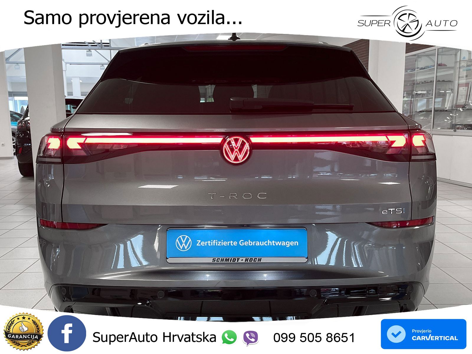 Volkswagen T-Roc II 1.5 eTSI (150 KS)  DSG MATRIX+GR SJED+KAM