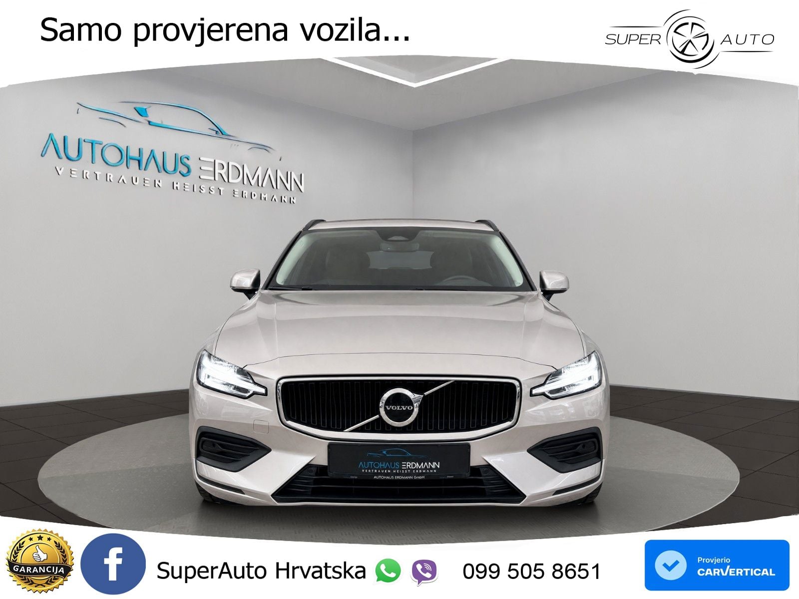 Volvo V60 2.0 B4 Diesel Geartronic LED+GR SJED+ACC