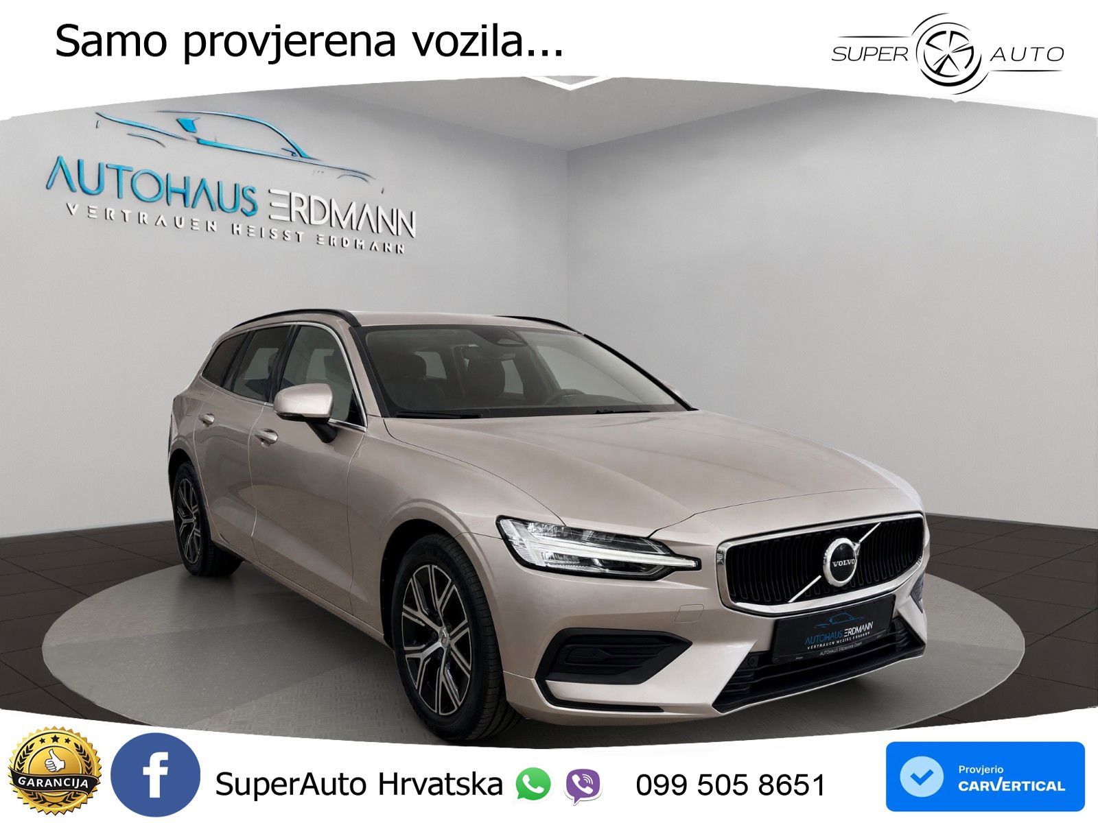 Volvo V60 2.0 B4 Diesel Geartronic LED+GR SJED+ACC