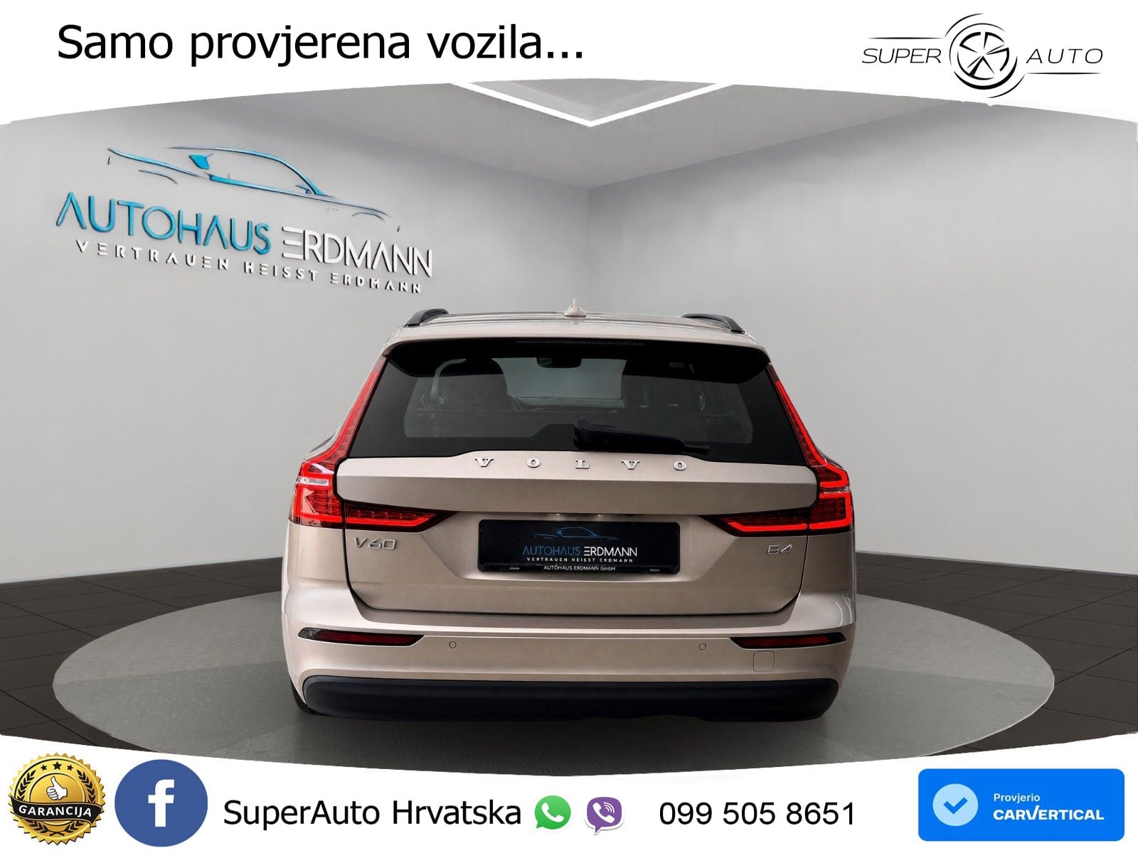 Volvo V60 2.0 B4 Diesel Geartronic LED+GR SJED+ACC