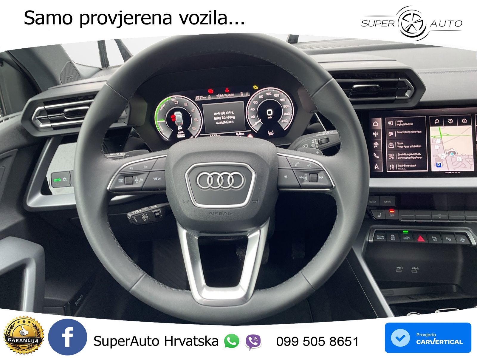Audi A3 Sportback 40 TFSI e (204 KS) Plug-in Hybrid S tronic advanced MATRIX+GR SJED+KAM
