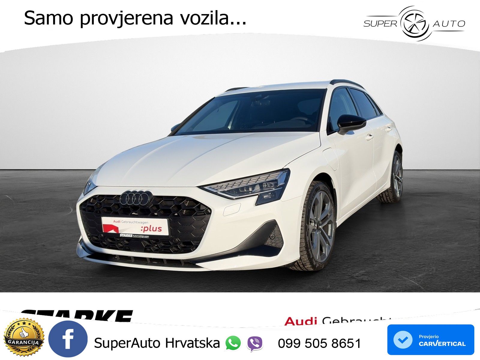 Audi A3 Sportback 40 TFSI e (204 KS) Plug-in Hybrid S tronic advanced MATRIX+GR SJED+KAM