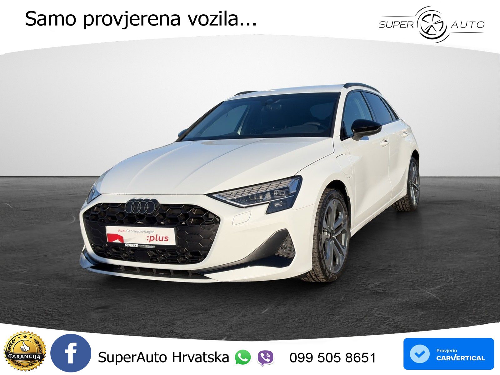Audi A3 Sportback 40 TFSI e (204 KS) Plug-in Hybrid S tronic advanced MATRIX+GR SJED+KAM