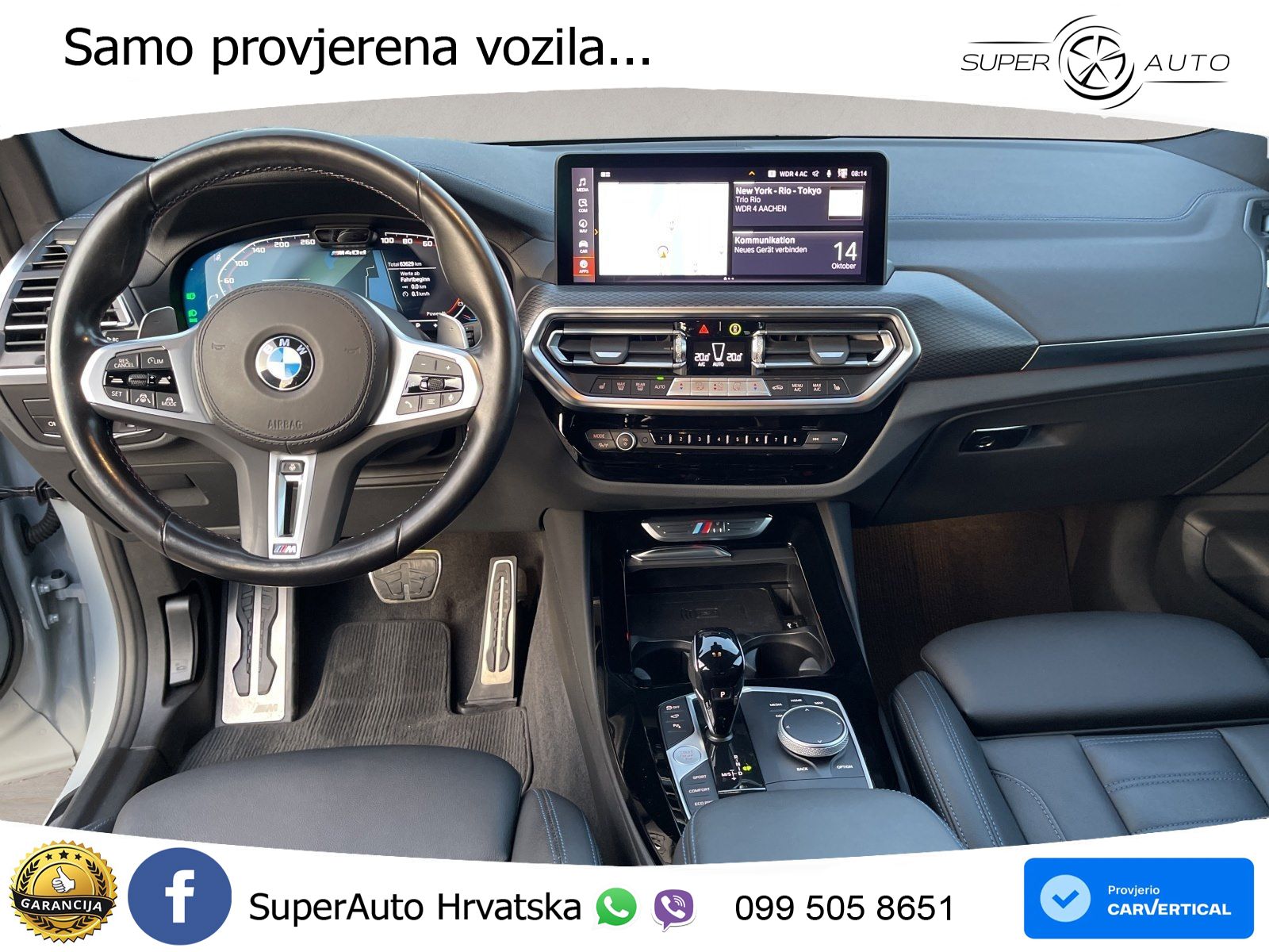 BMW X3 M40d xDrive Steptronic ACC+HEAD+GR SJED+360+PANO