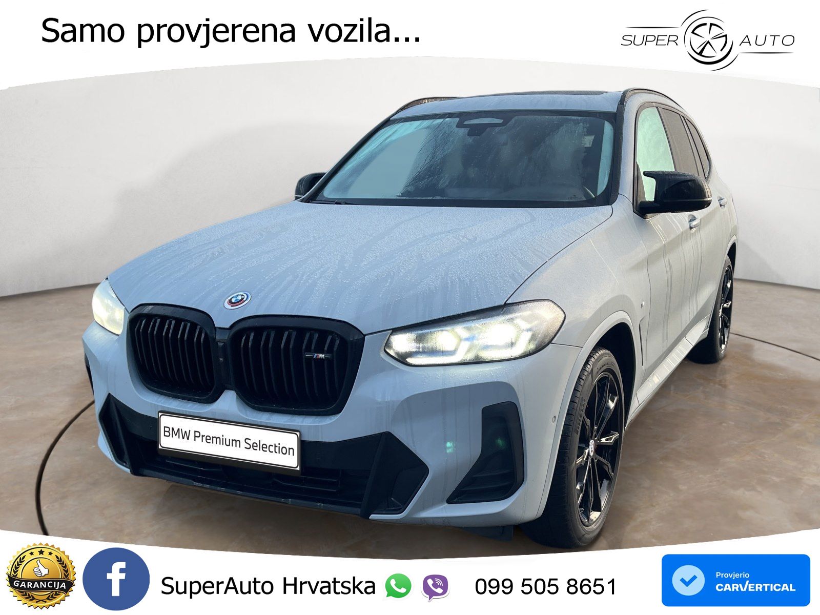BMW X3 M40d xDrive Steptronic ACC+HEAD+GR SJED+360+PANO