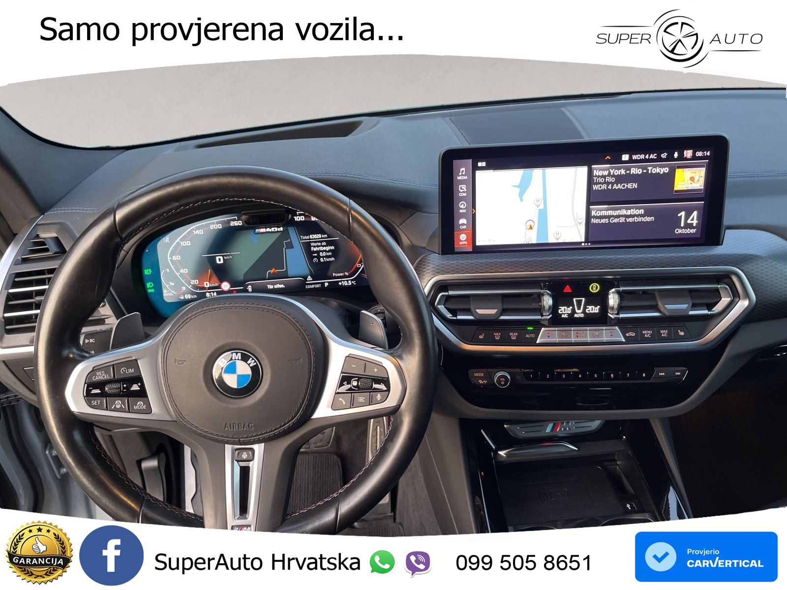 BMW X3 M40d xDrive Steptronic ACC+HEAD+GR SJED+360+PANO