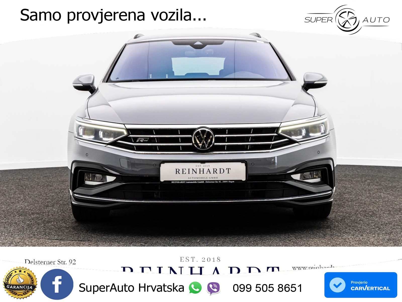 Volkswagen Passat Variant 2.0 TDI (200 KS) 4MOTION DSG R-Line MATRIX+GR SJED+KAM