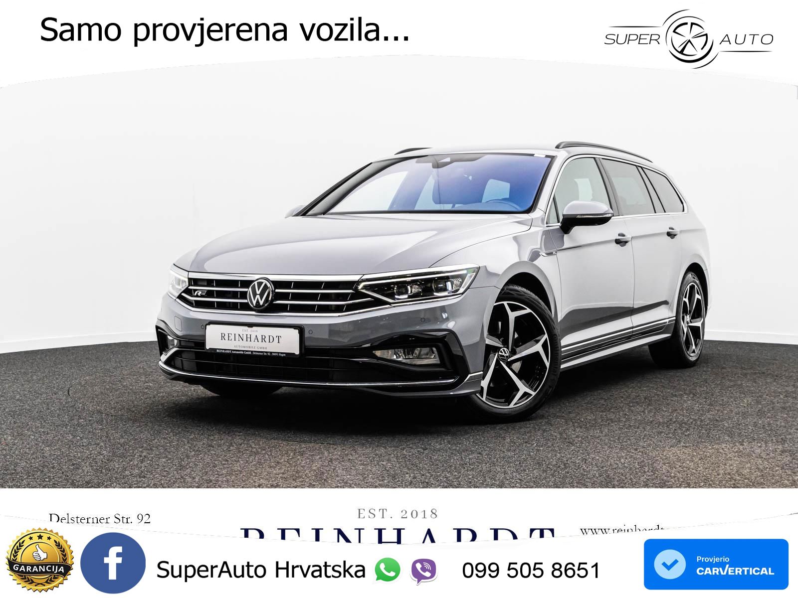 Volkswagen Passat Variant 2.0 TDI (200 KS) 4MOTION DSG R-Line MATRIX+GR SJED+KAM
