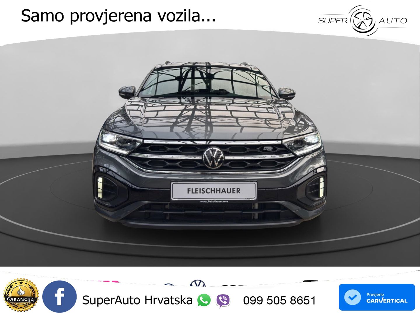 Volkswagen T-Roc 1.5 TSI (150 KS) DSG R-Line LED+GR SJED+ACC