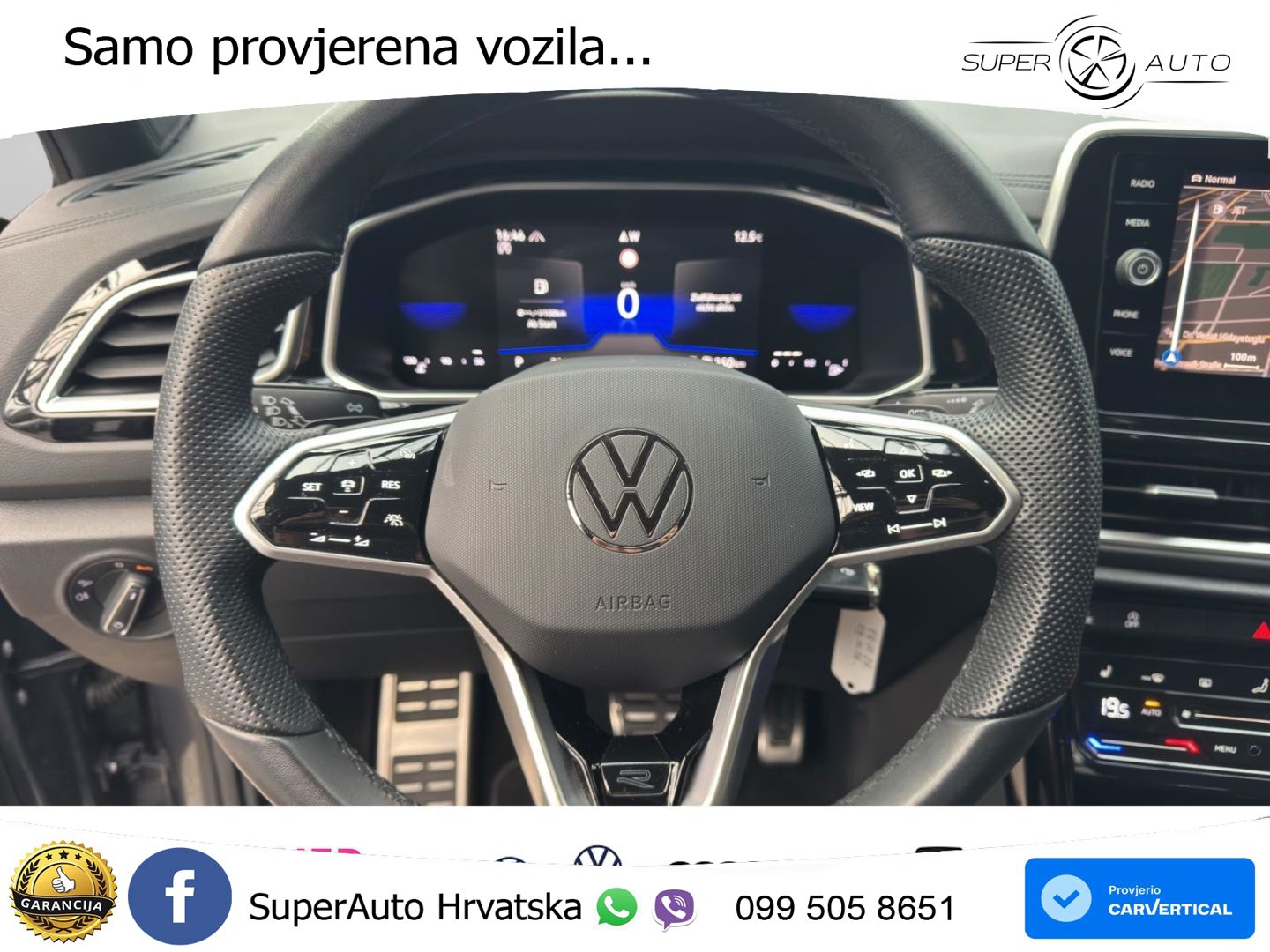 Volkswagen T-Roc 1.5 TSI (150 KS) DSG R-Line LED+GR SJED+ACC