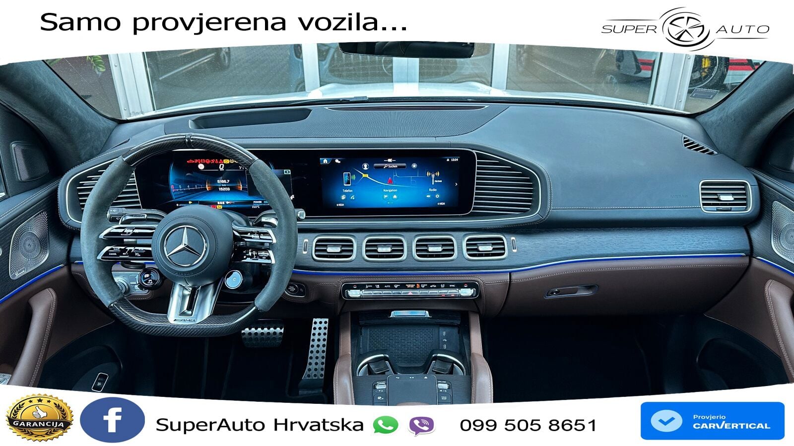 Mercedes AMG GLE 63 S V8 (612 KS) EQ Boost 4MATIC+ AMG SPEEDSHIFT TCT 9G ACC+HEAD+GR SJED+360+PANO