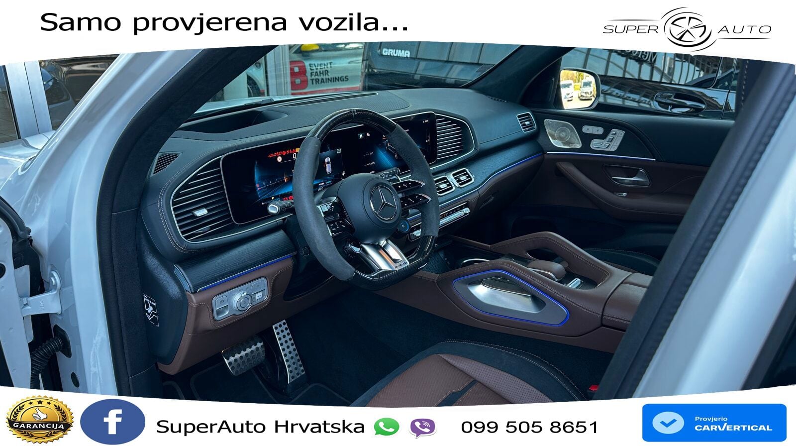 Mercedes AMG GLE 63 S V8 (612 KS) EQ Boost 4MATIC+ AMG SPEEDSHIFT TCT 9G ACC+HEAD+GR SJED+360+PANO