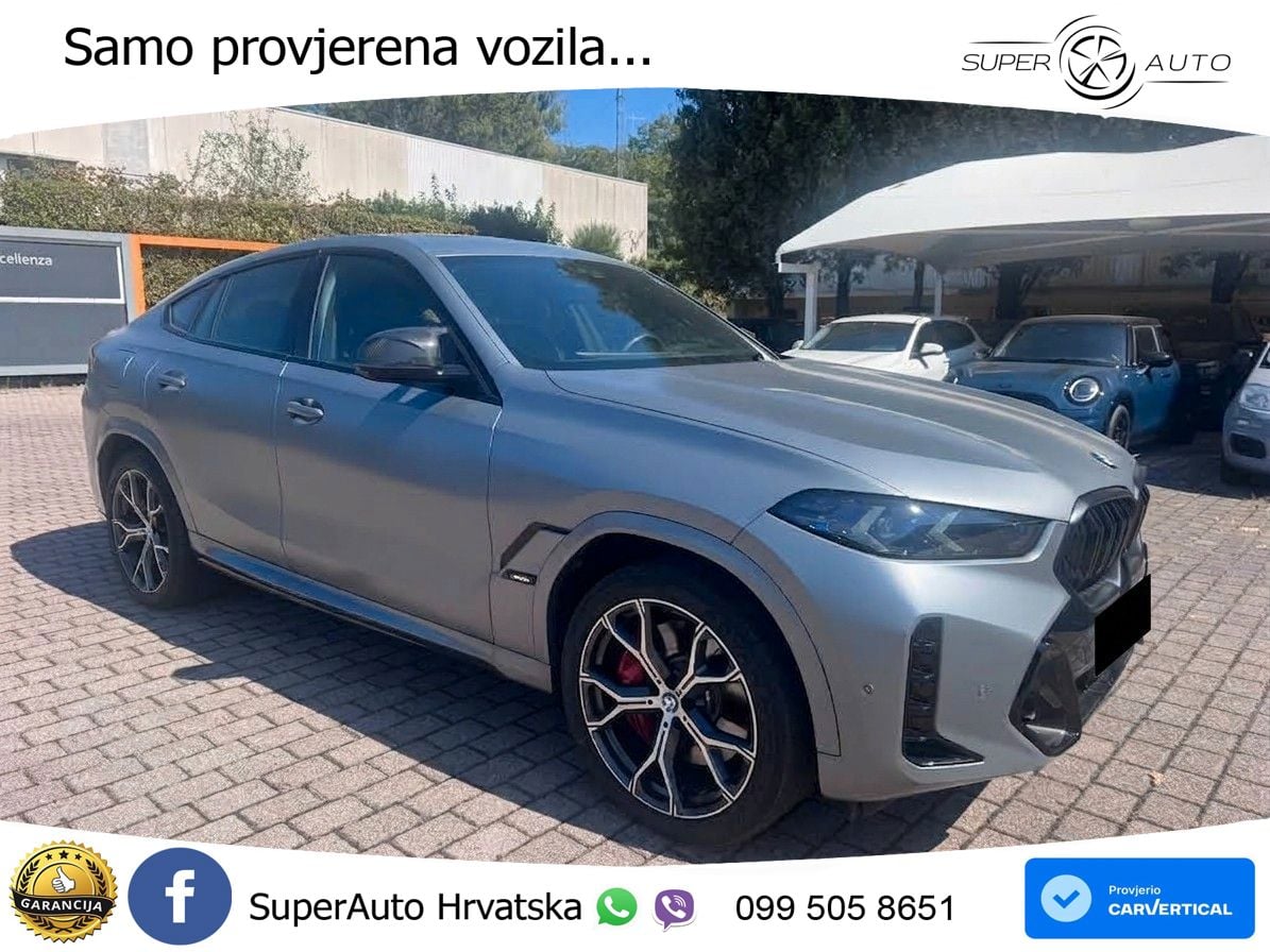 BMW X6 M60i V8 (530 KS) xDrive Steptronic LED+GR SJED+ACC