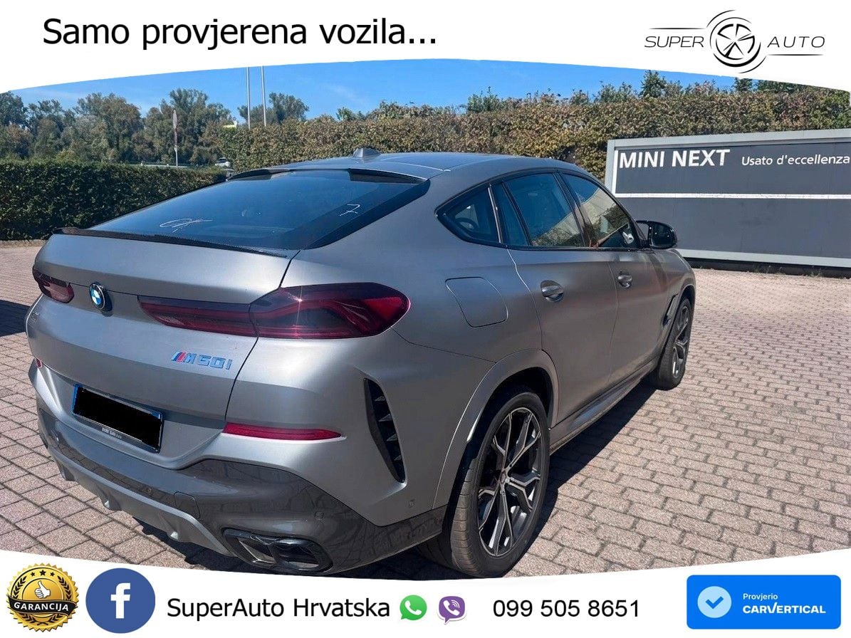 BMW X6 M60i V8 (530 KS) xDrive Steptronic LED+GR SJED+ACC