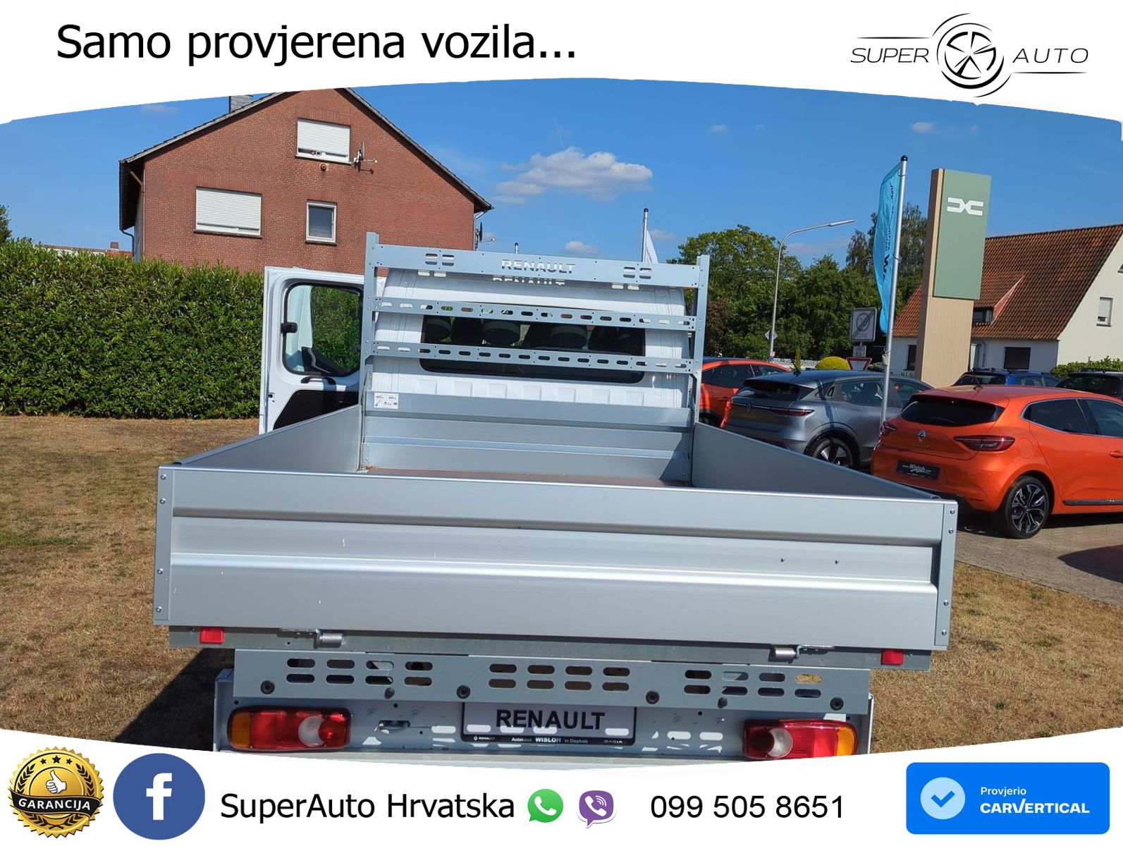 Renault Master Pritsche Doka Stahl advance L3H1 3,5t 150 KS