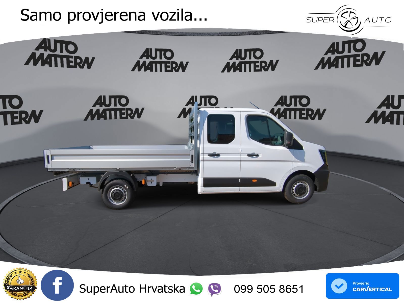 Renault Master Pritsche Doka Stahl advance L3H1 3,5t 150 KS