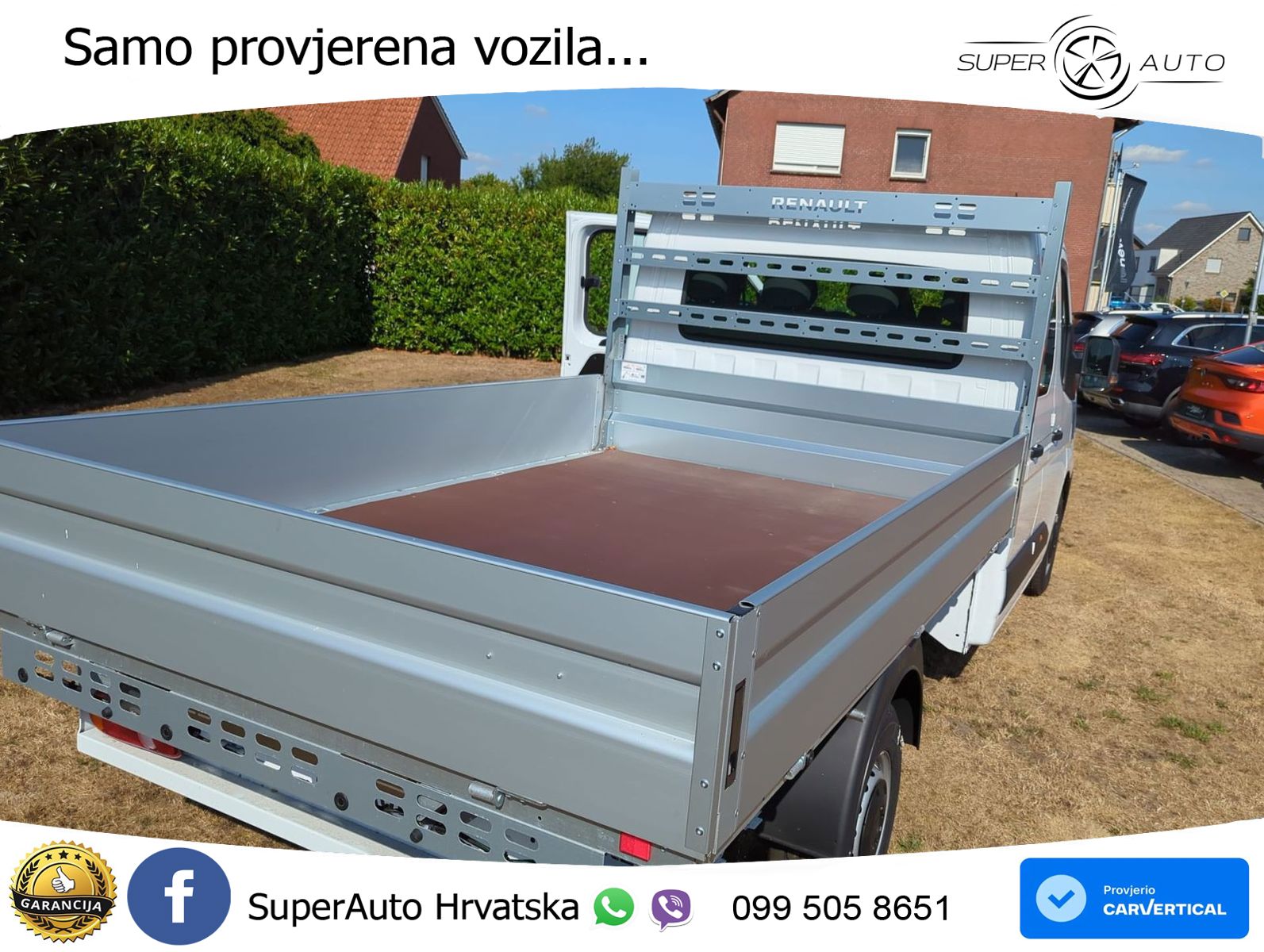 Renault Master Pritsche Doka Stahl advance L3H1 3,5t 150 KS