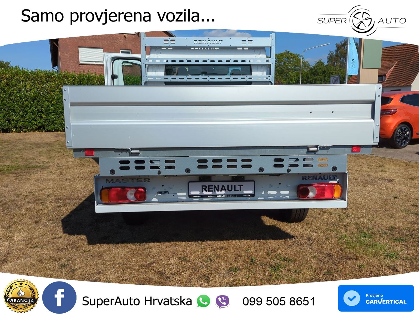 Renault Master Pritsche Doka Stahl advance L3H1 3,5t 150 KS