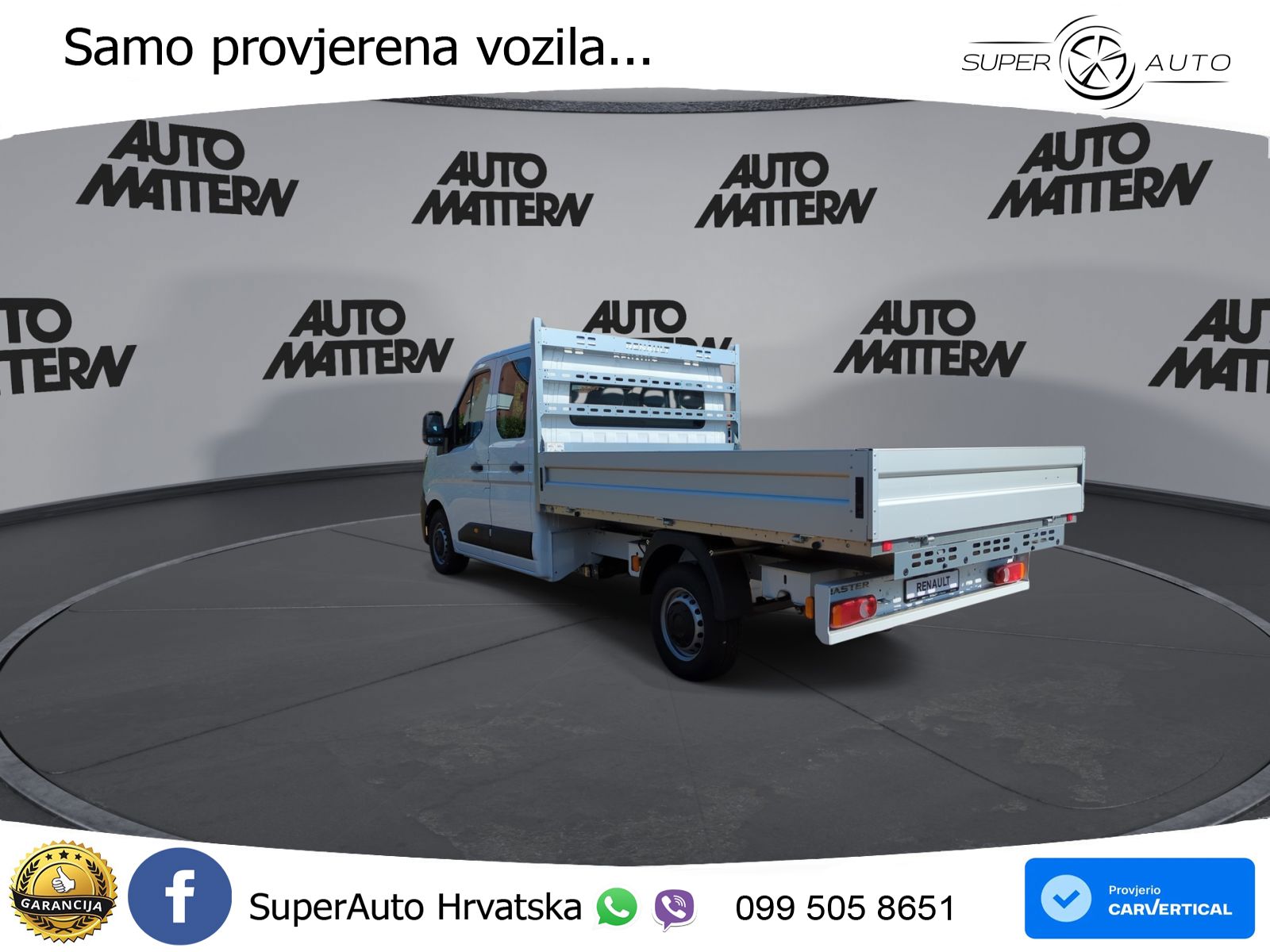 Renault Master Pritsche Doka Stahl advance L3H1 3,5t 150 KS