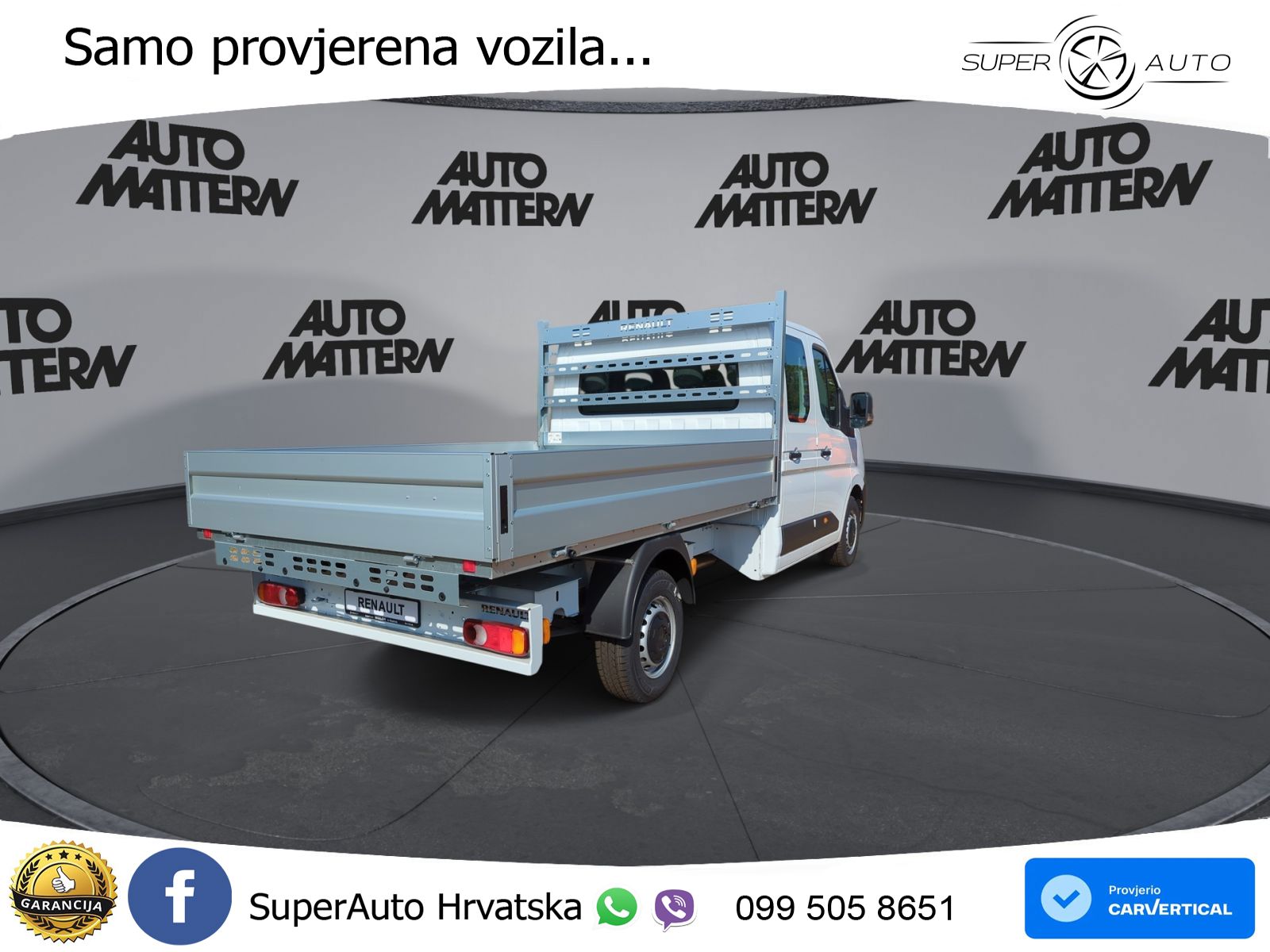 Renault Master Pritsche Doka Stahl advance L3H1 3,5t 150 KS