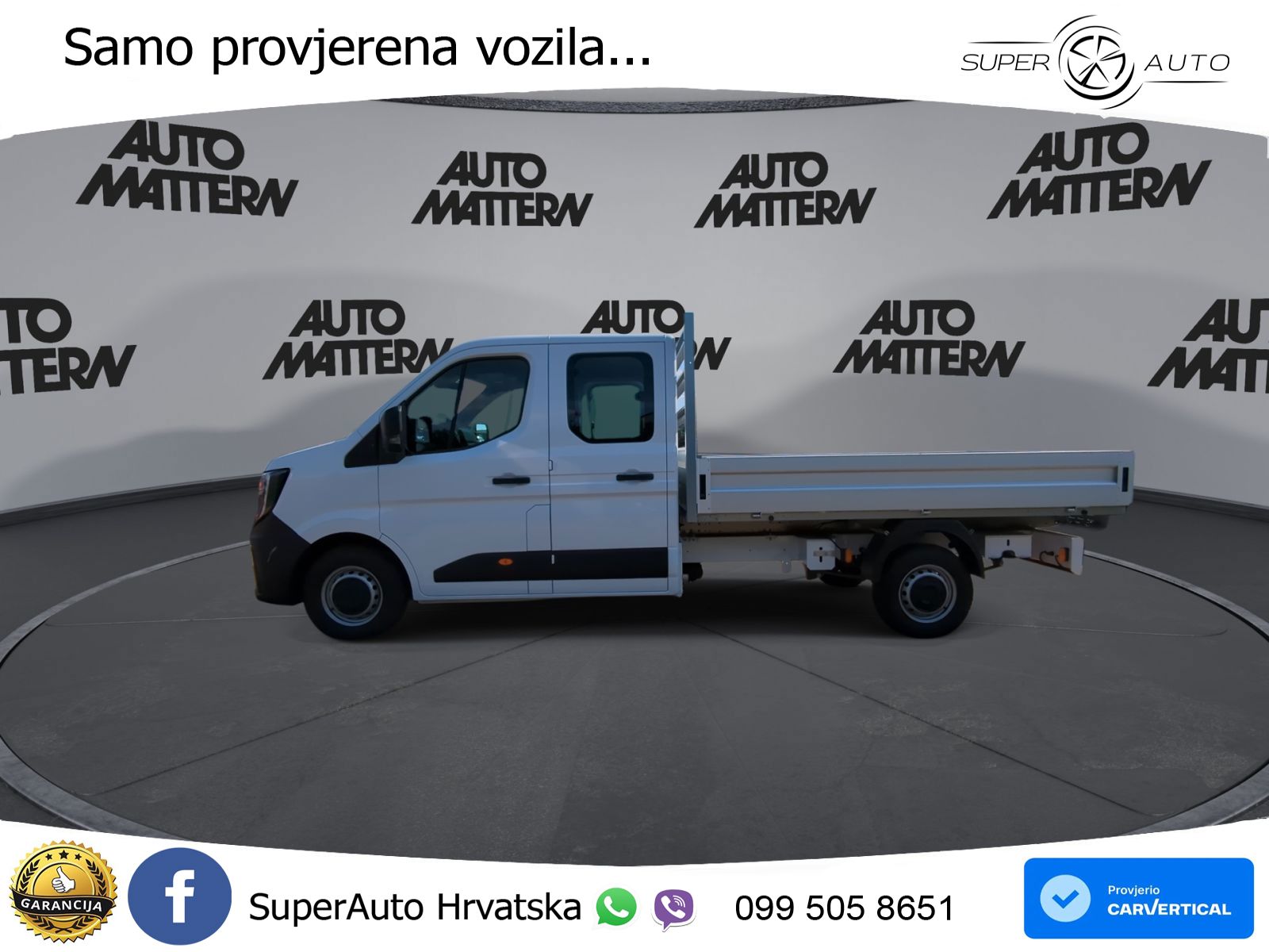 Renault Master Pritsche Doka Stahl advance L3H1 3,5t 150 KS