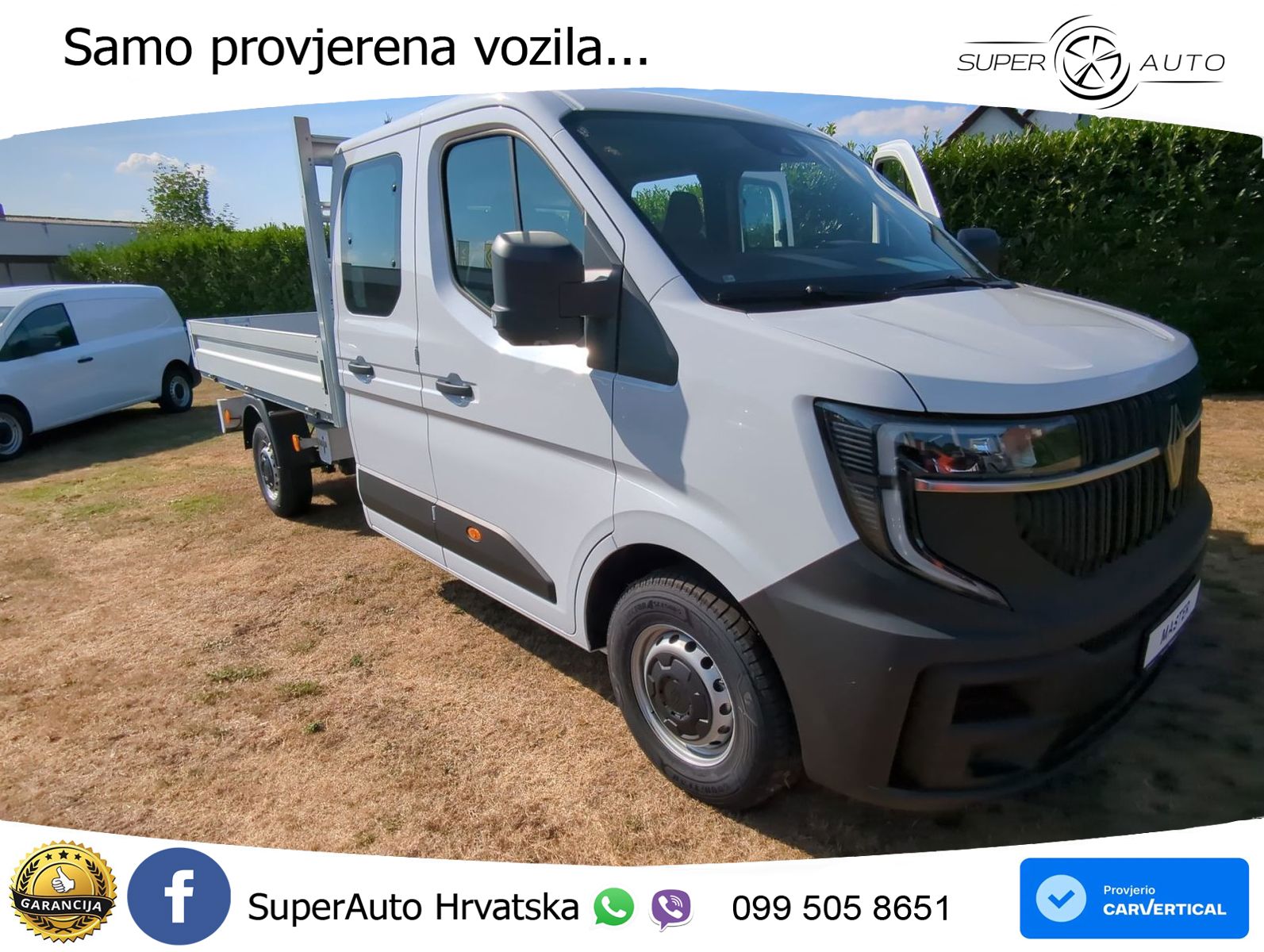 Renault Master Pritsche Doka Stahl advance L3H1 3,5t 150 KS