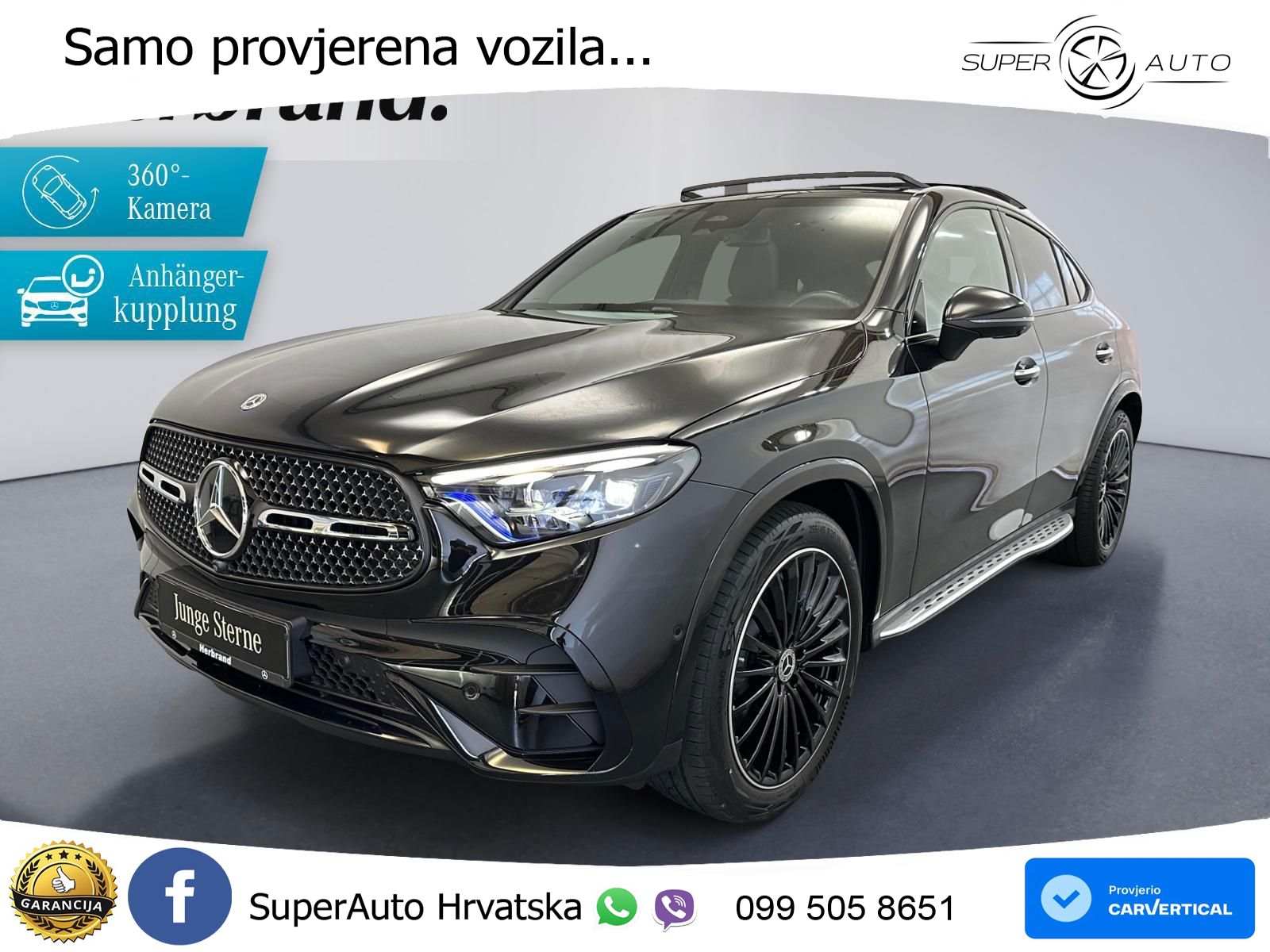 Mercedes GLC Coupe 300 (258 KS) 4MATIC 9G-TRONIC AMG ACC+GR SJED+360+PANO