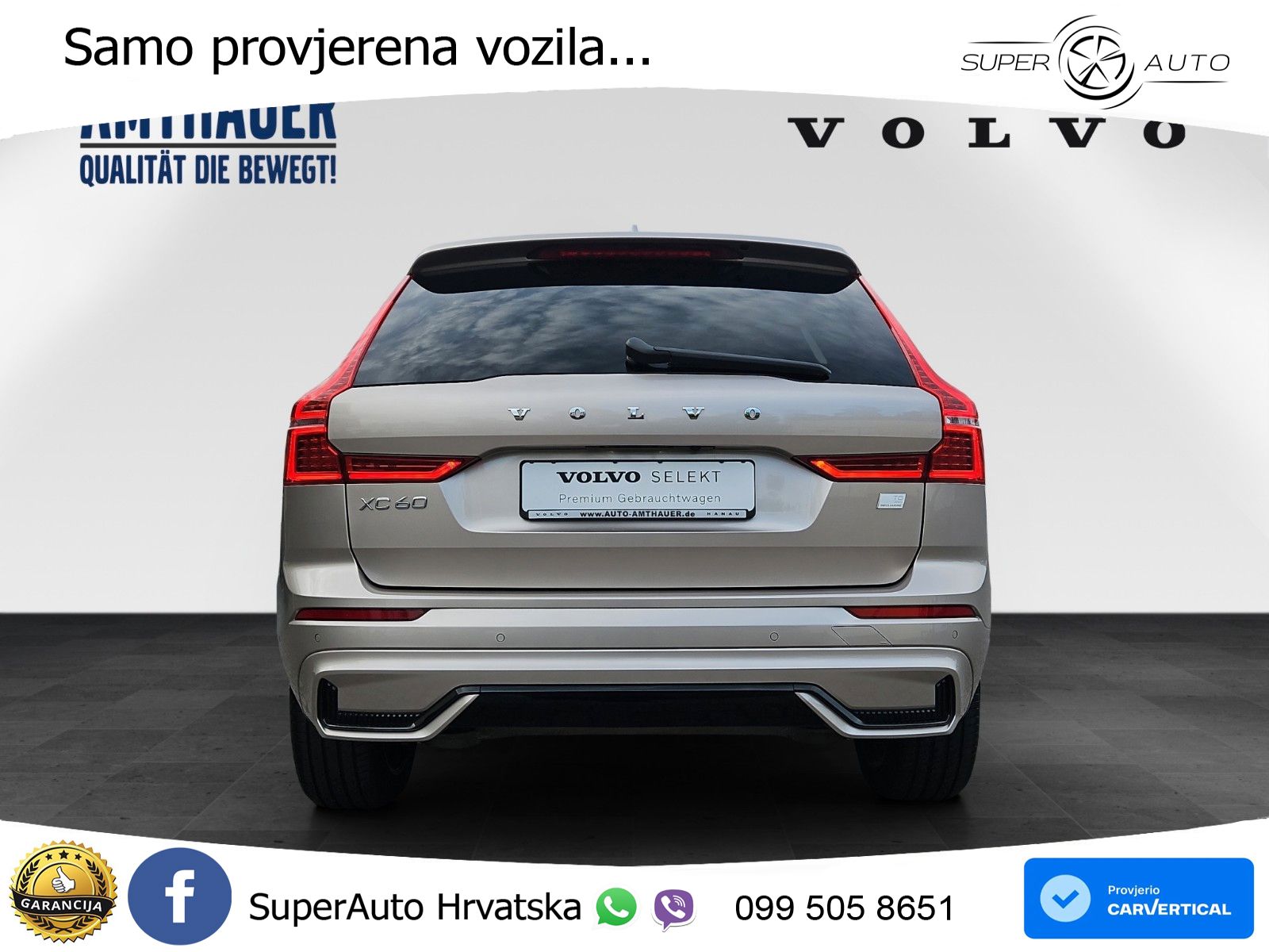 Volvo XC60 T8 AWD Geartronic ACC+HEAD+4xGR SJED+360+PANO