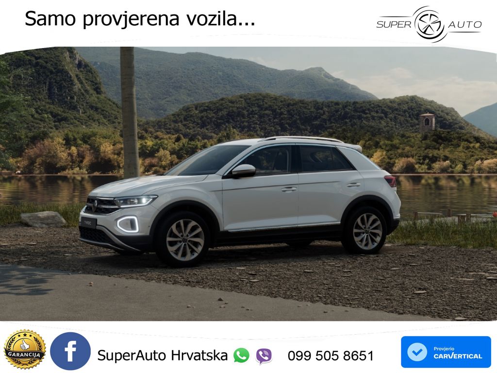 Volkswagen T-Roc 1.5 TSI (150 KS) DSG LED+GR SJED+ACC