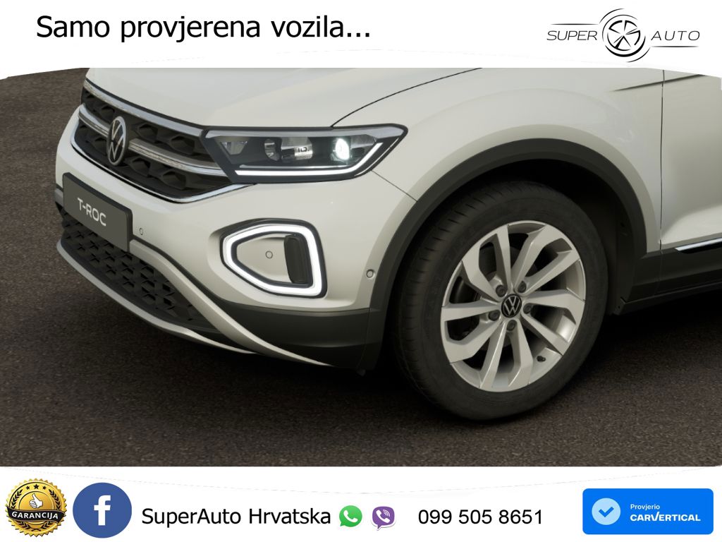 Volkswagen T-Roc 1.5 TSI (150 KS) DSG LED+GR SJED+ACC