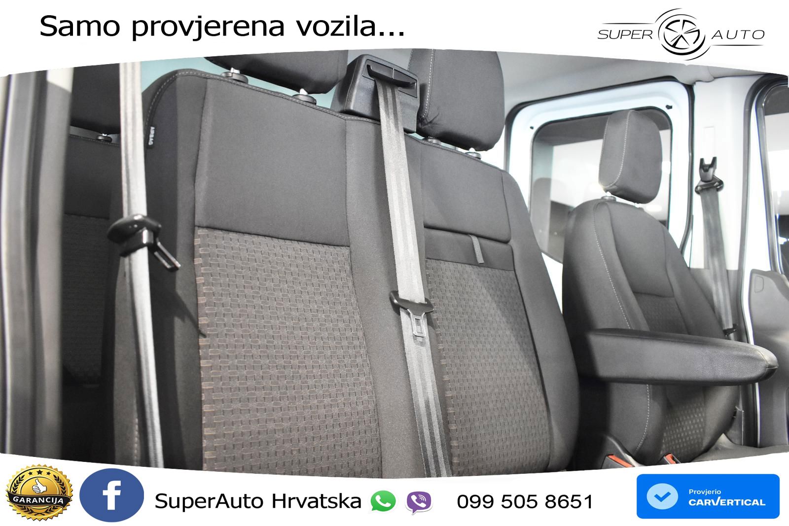 Ford TRANSIT 350 4X4 ALLRAD L3 MAXI DOKA AHK3,5T GRA 131 KS