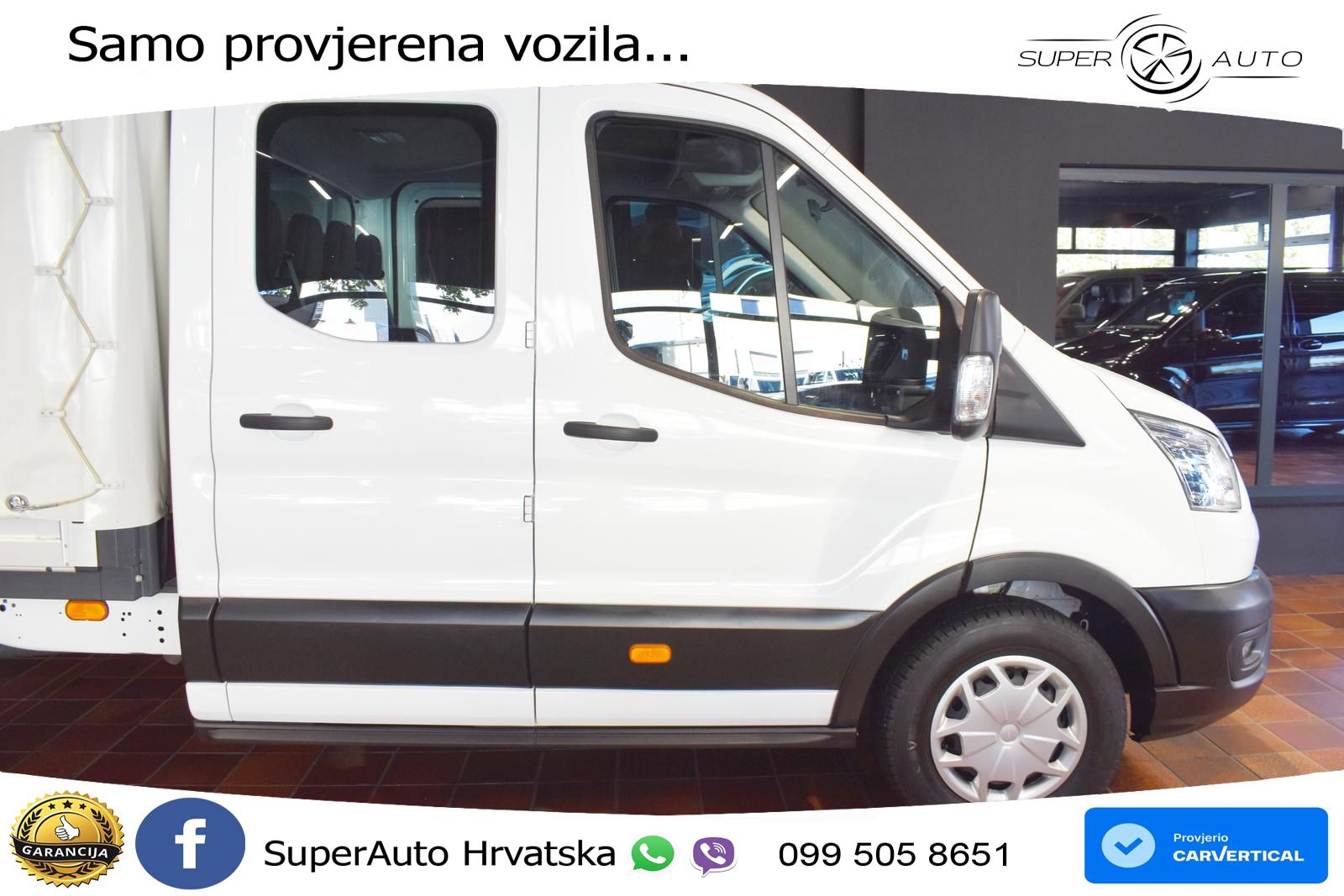 Ford TRANSIT 350 4X4 ALLRAD L3 MAXI DOKA AHK3,5T GRA 131 KS