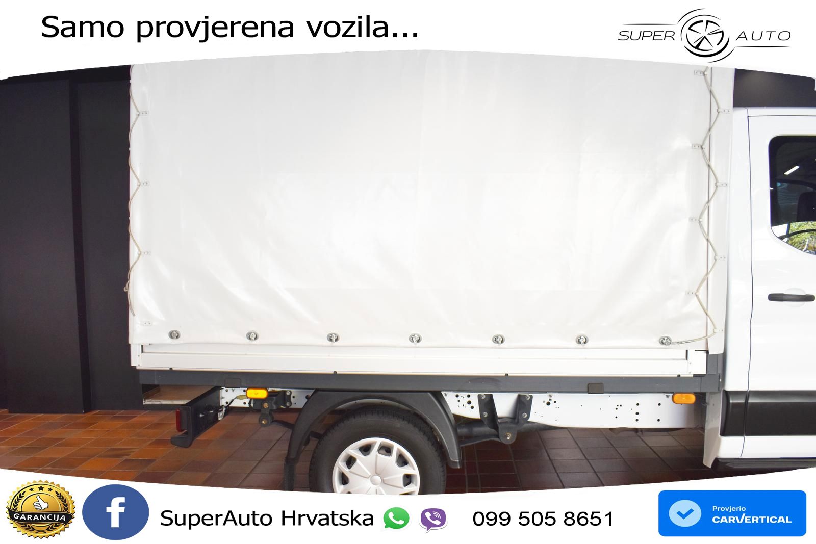 Ford TRANSIT 350 4X4 ALLRAD L3 MAXI DOKA AHK3,5T GRA 131 KS