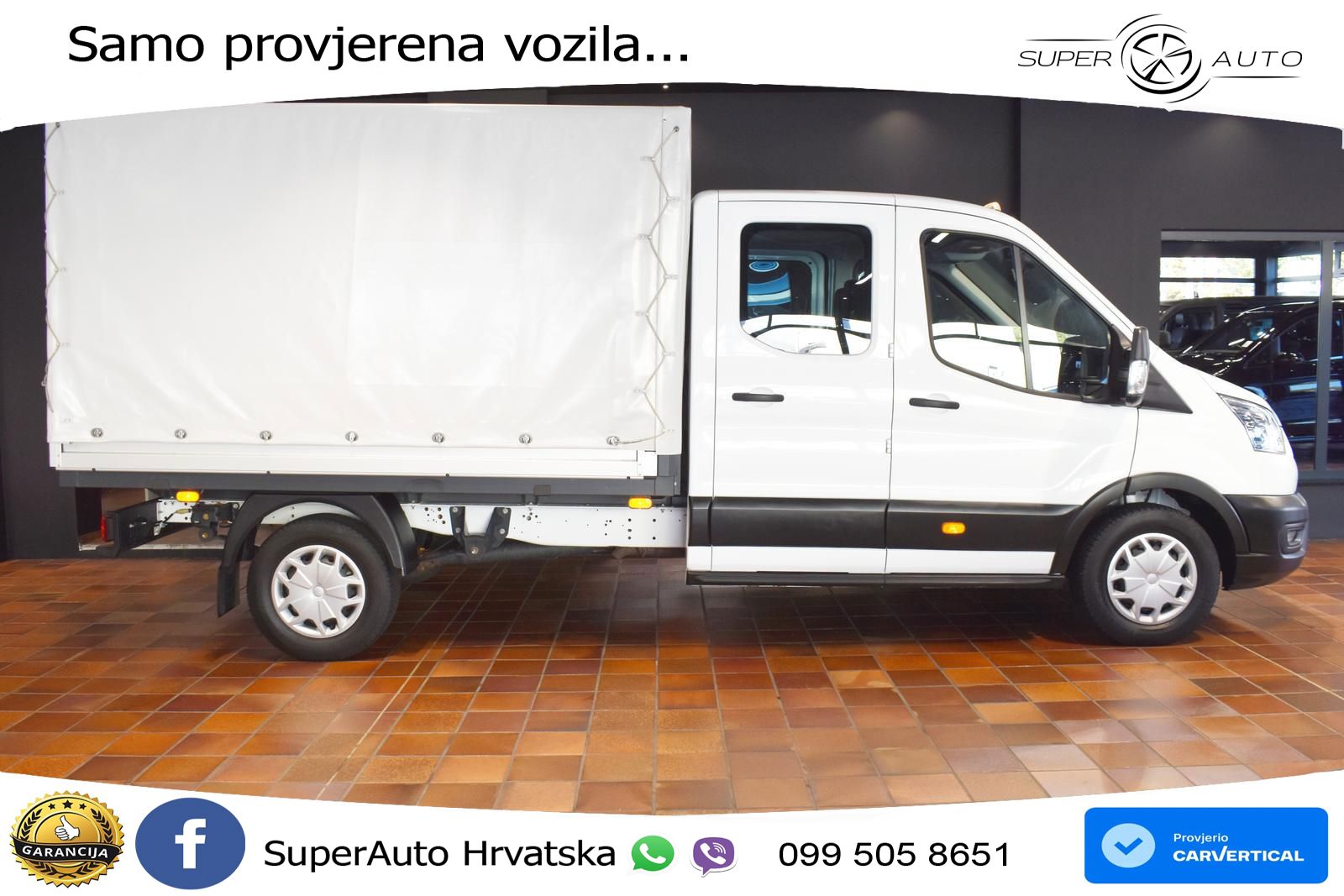 Ford TRANSIT 350 4X4 ALLRAD L3 MAXI DOKA AHK3,5T GRA 131 KS