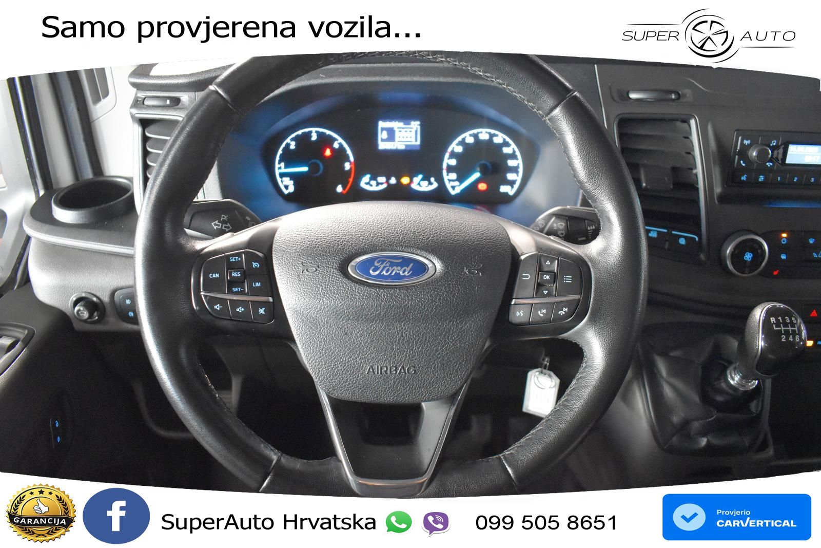 Ford TRANSIT 350 4X4 ALLRAD L3 MAXI DOKA AHK3,5T GRA 131 KS