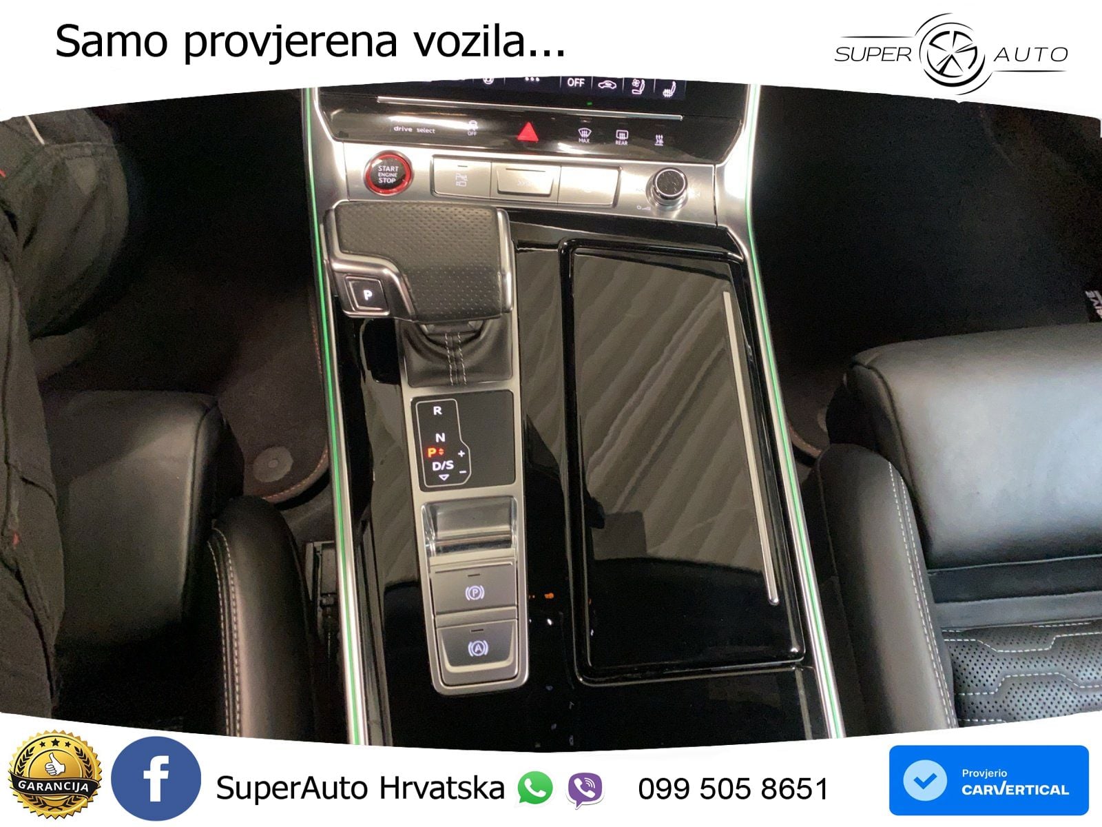 Audi RS6 Avant 4.0 TFSI V8 (600 KS) quattro Tiptronic ZRAČNI+ACC+GR SJED+KAM+PANO