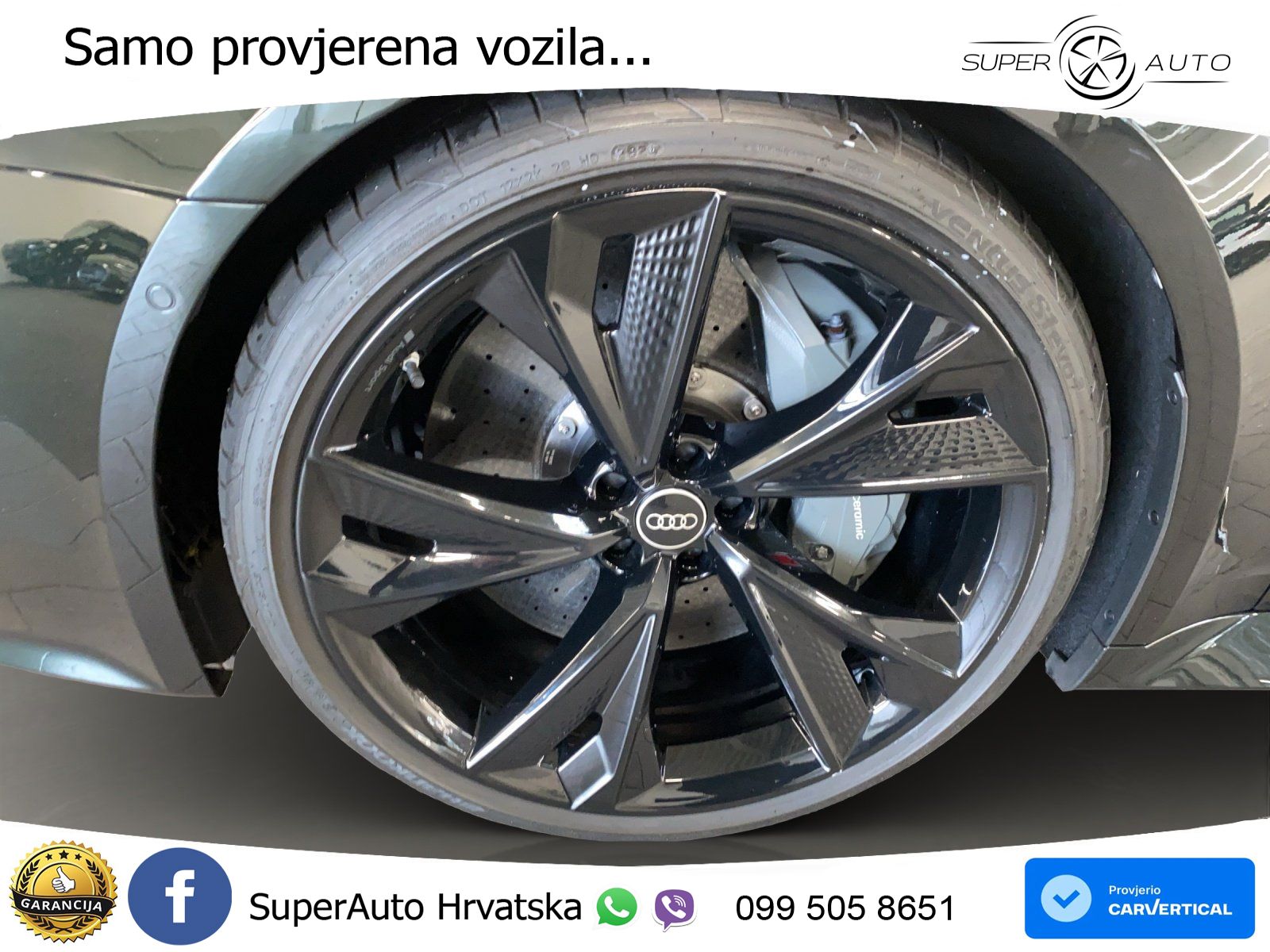 Audi RS6 Avant 4.0 TFSI V8 (600 KS) quattro Tiptronic ZRAČNI+ACC+GR SJED+KAM+PANO