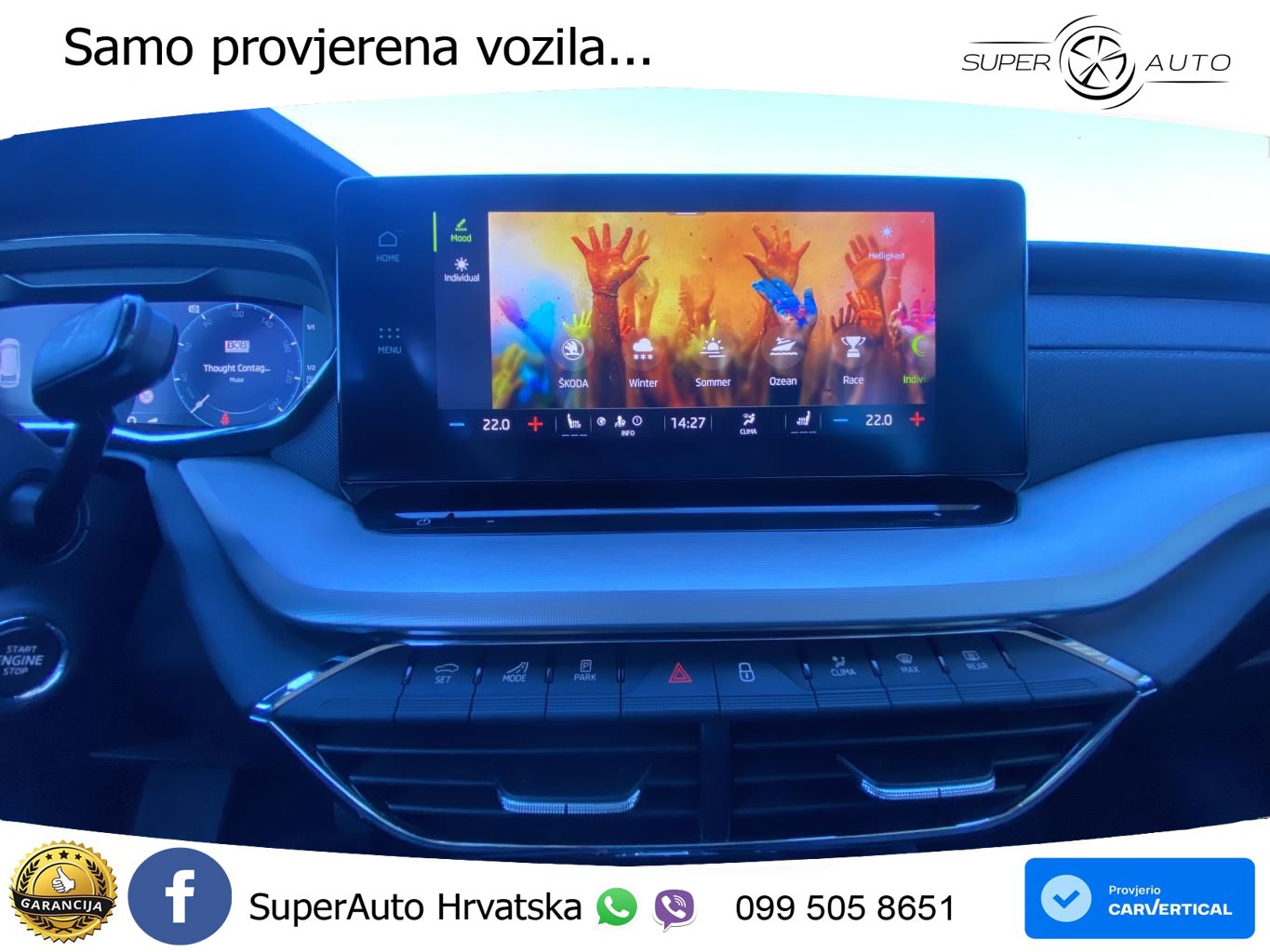 Škoda Octavia Combi 1.5 TSI (150 KS) DSG LED+GR SJED+ACC