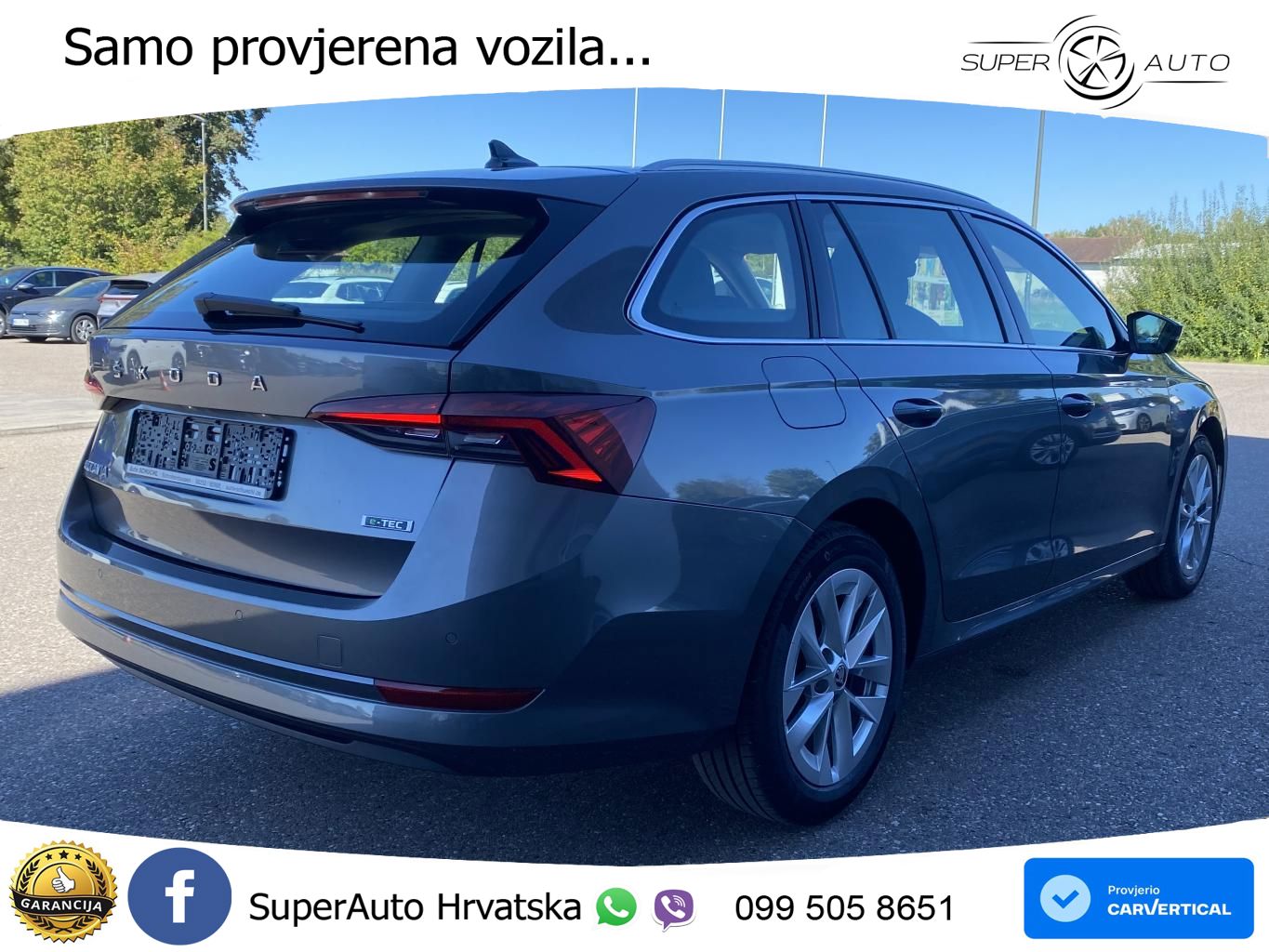 Škoda Octavia Combi 1.5 TSI (150 KS) DSG LED+GR SJED+ACC